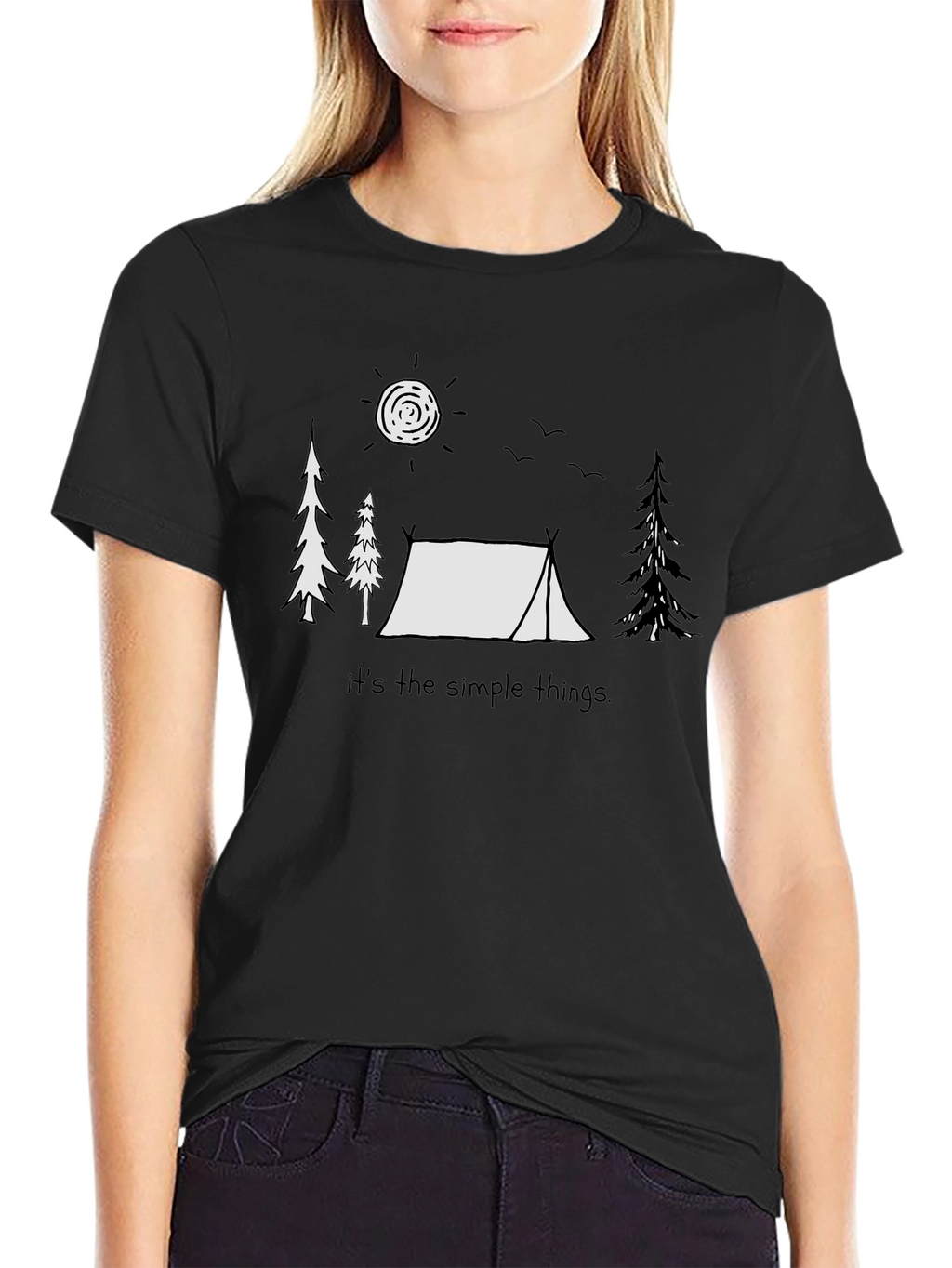 Simple Things Camping Graphic T-Shirt