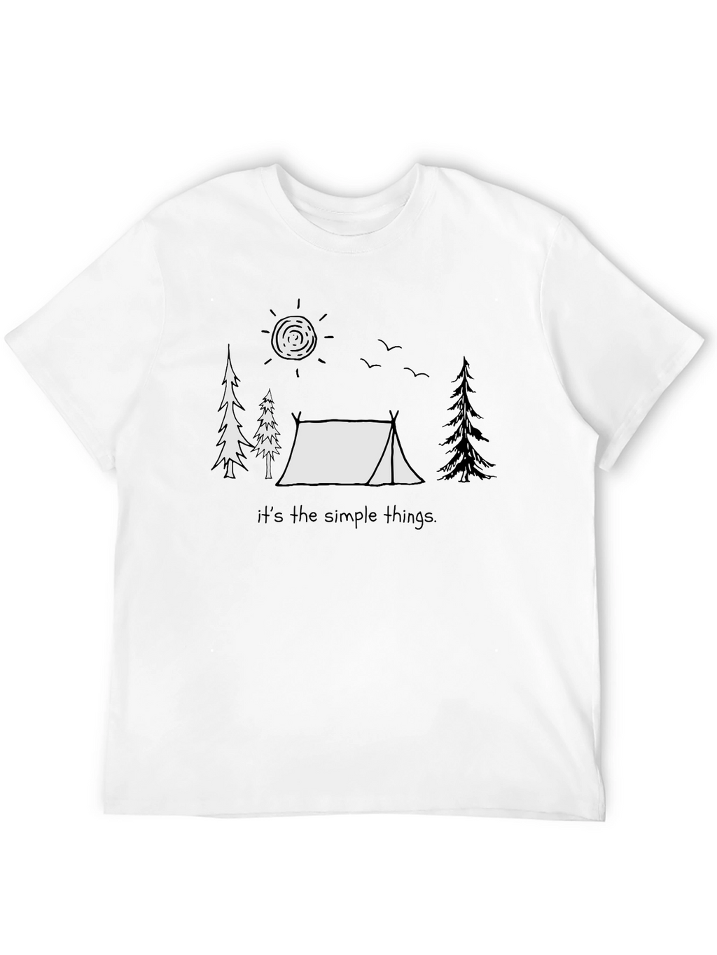 Simple Things Camping Graphic T-Shirt