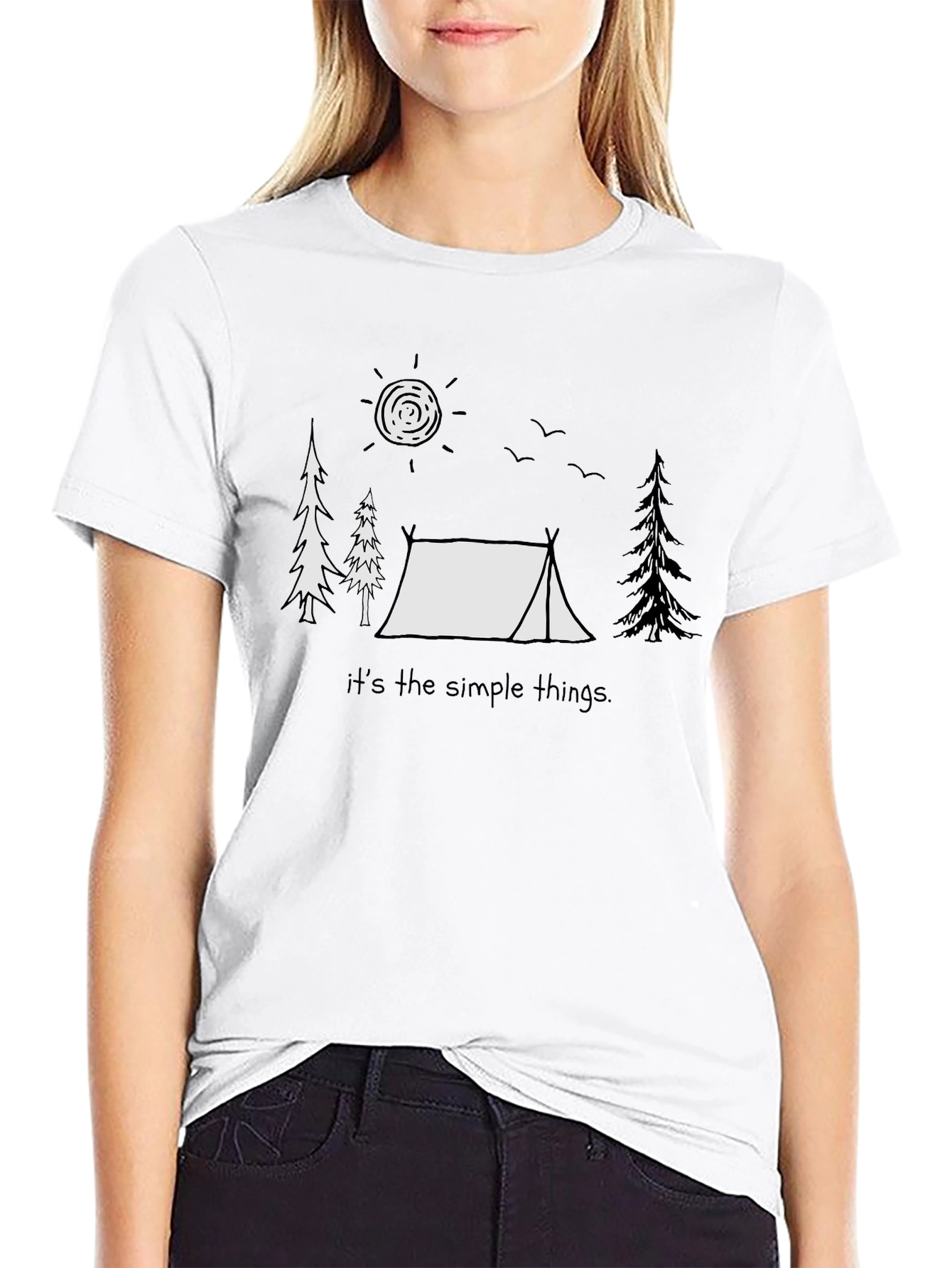 Simple Things Camping Graphic T-Shirt