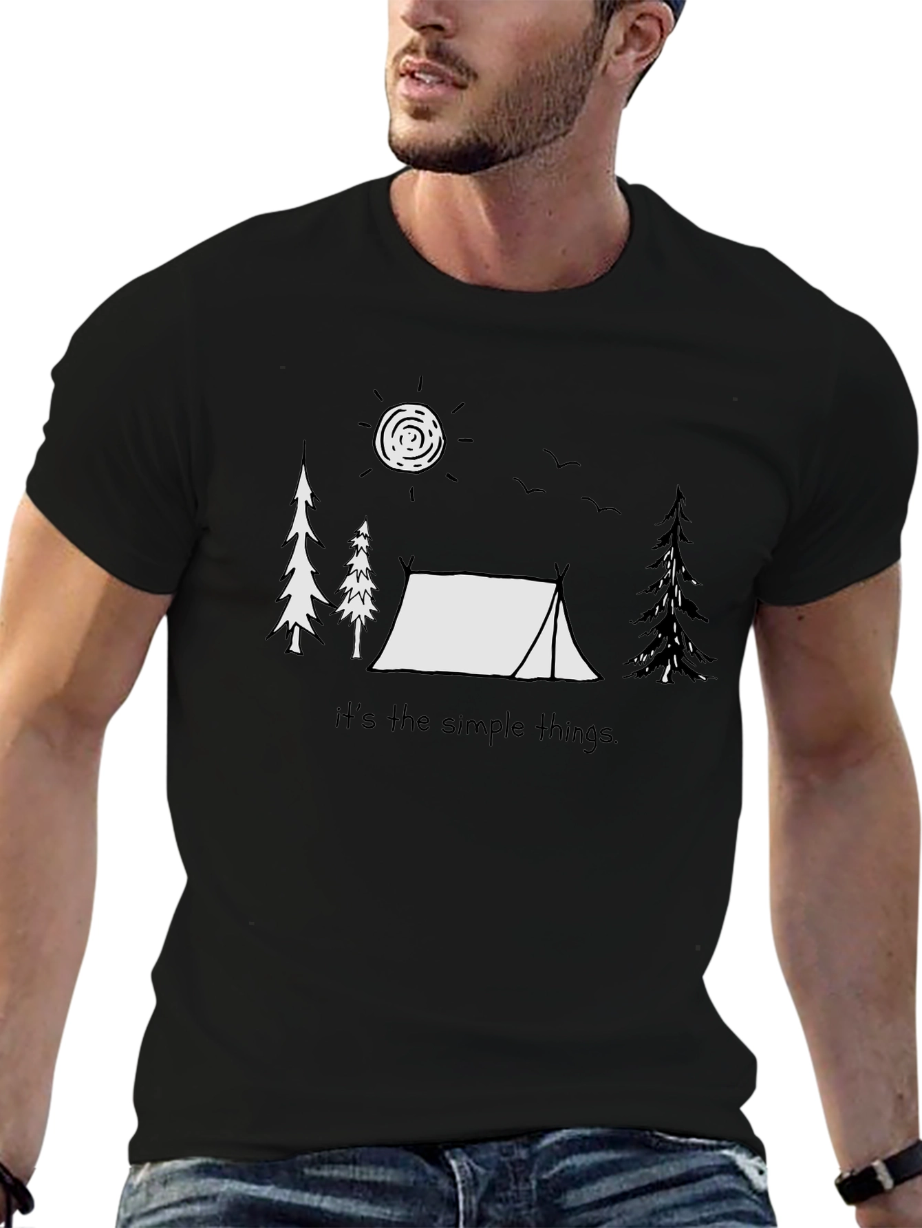 Simple Things Camping Graphic T-Shirt