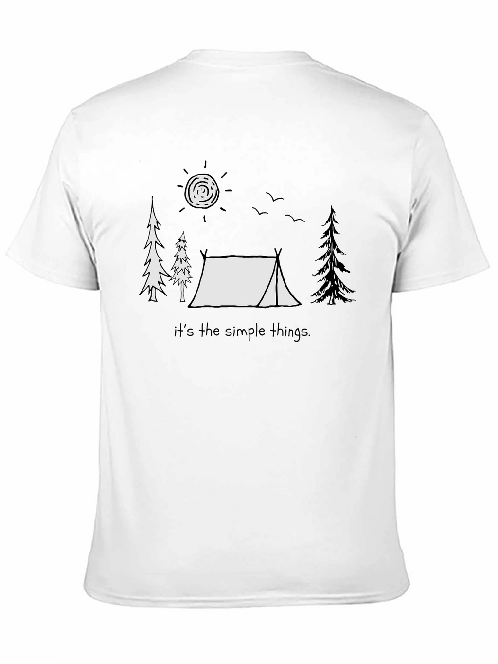 Simple Things Camping Graphic T-Shirt