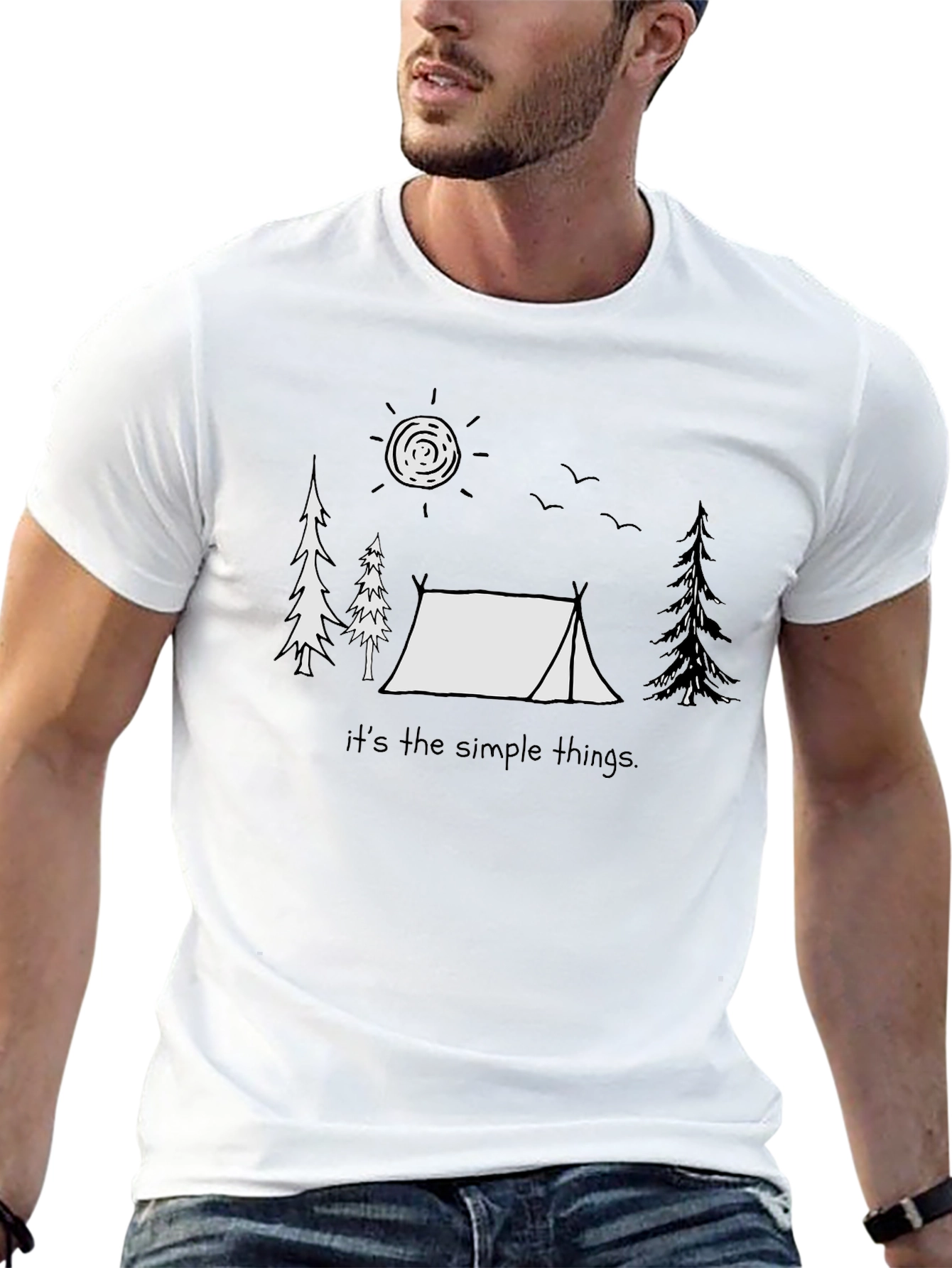 Simple Things Camping Graphic T-Shirt