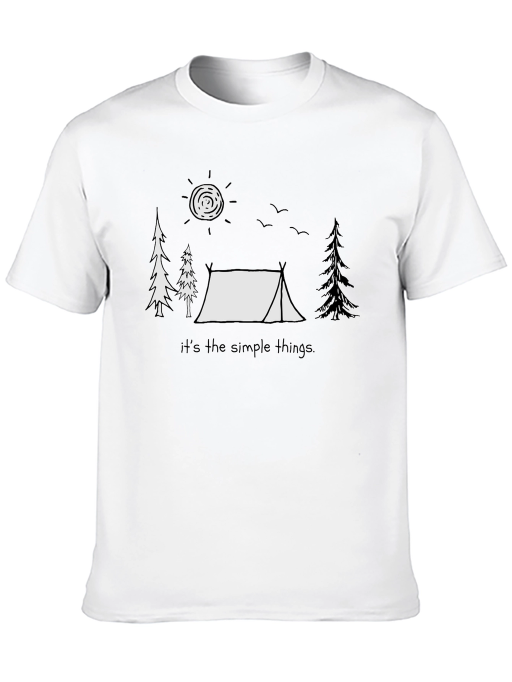 Simple Things Camping Graphic T-Shirt