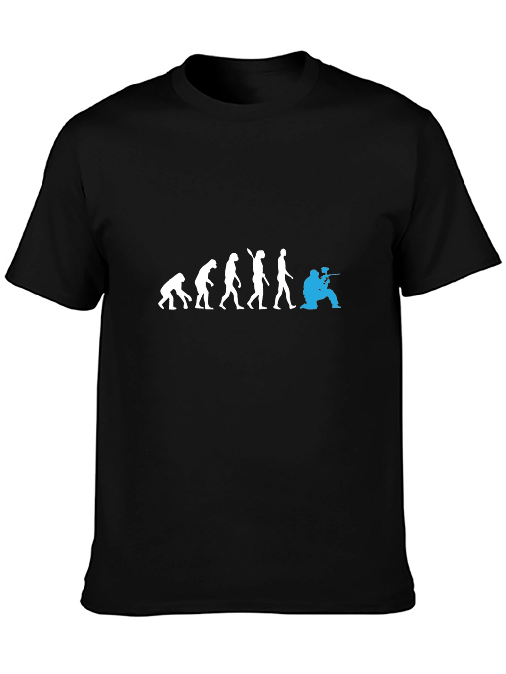 Evolution of Paintball T-Shirt - Black