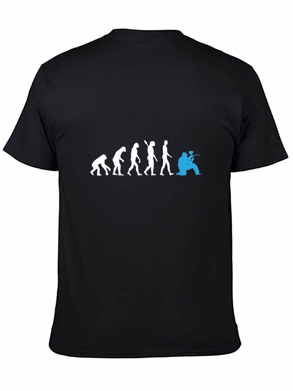 Evolution of Paintball T-Shirt - Black