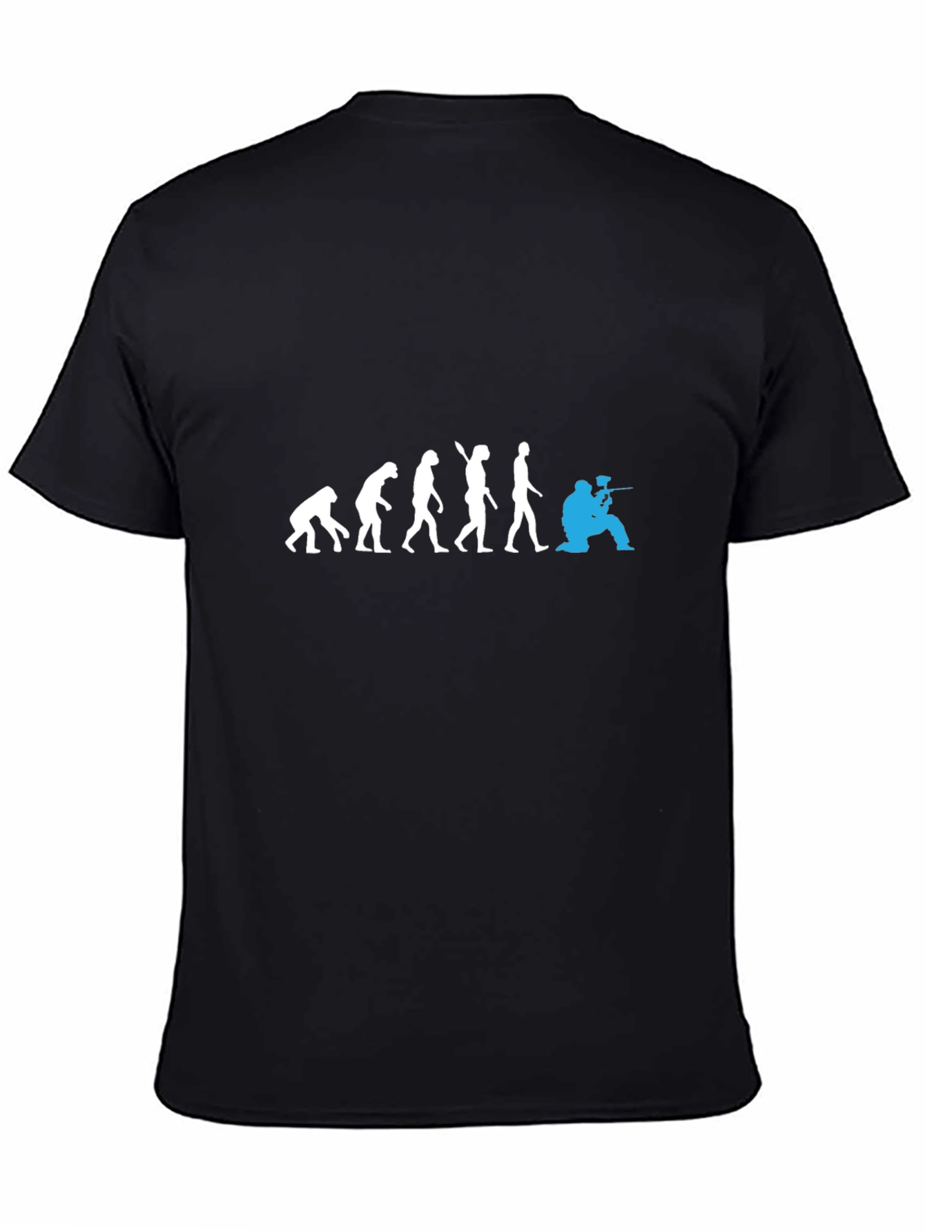 Evolution of Paintball T-Shirt - Black