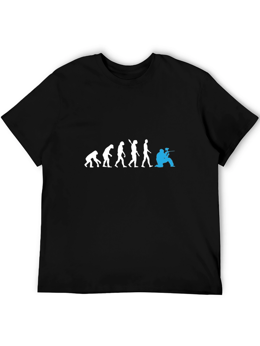Evolution of Paintball T-Shirt - Black