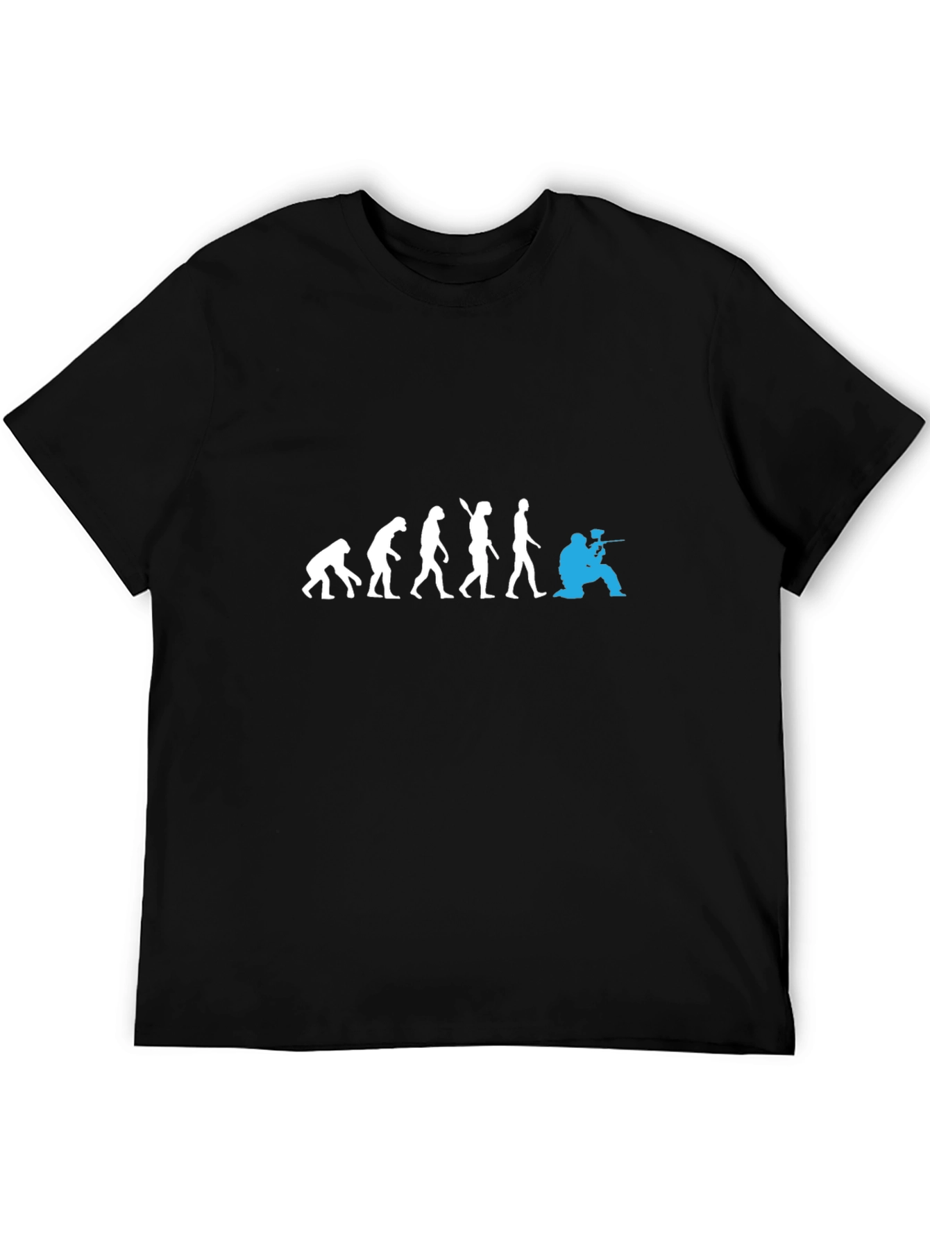 Evolution of Paintball T-Shirt - Black
