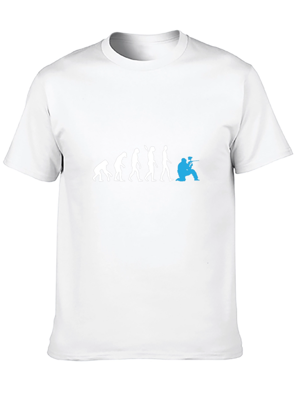 Evolution of Paintball T-Shirt - Black