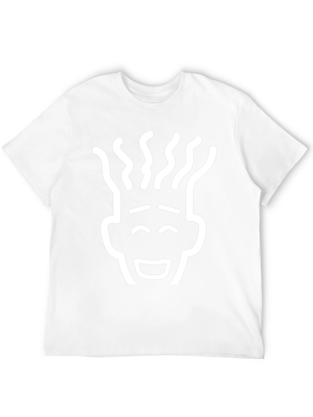 Black T-Shirt with Unique Graphic Print