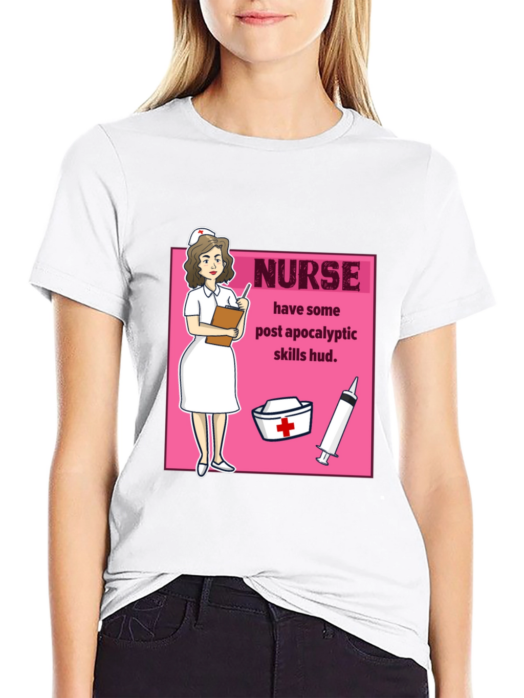 Nurse Post Apocalyptic Skills T-Shirt