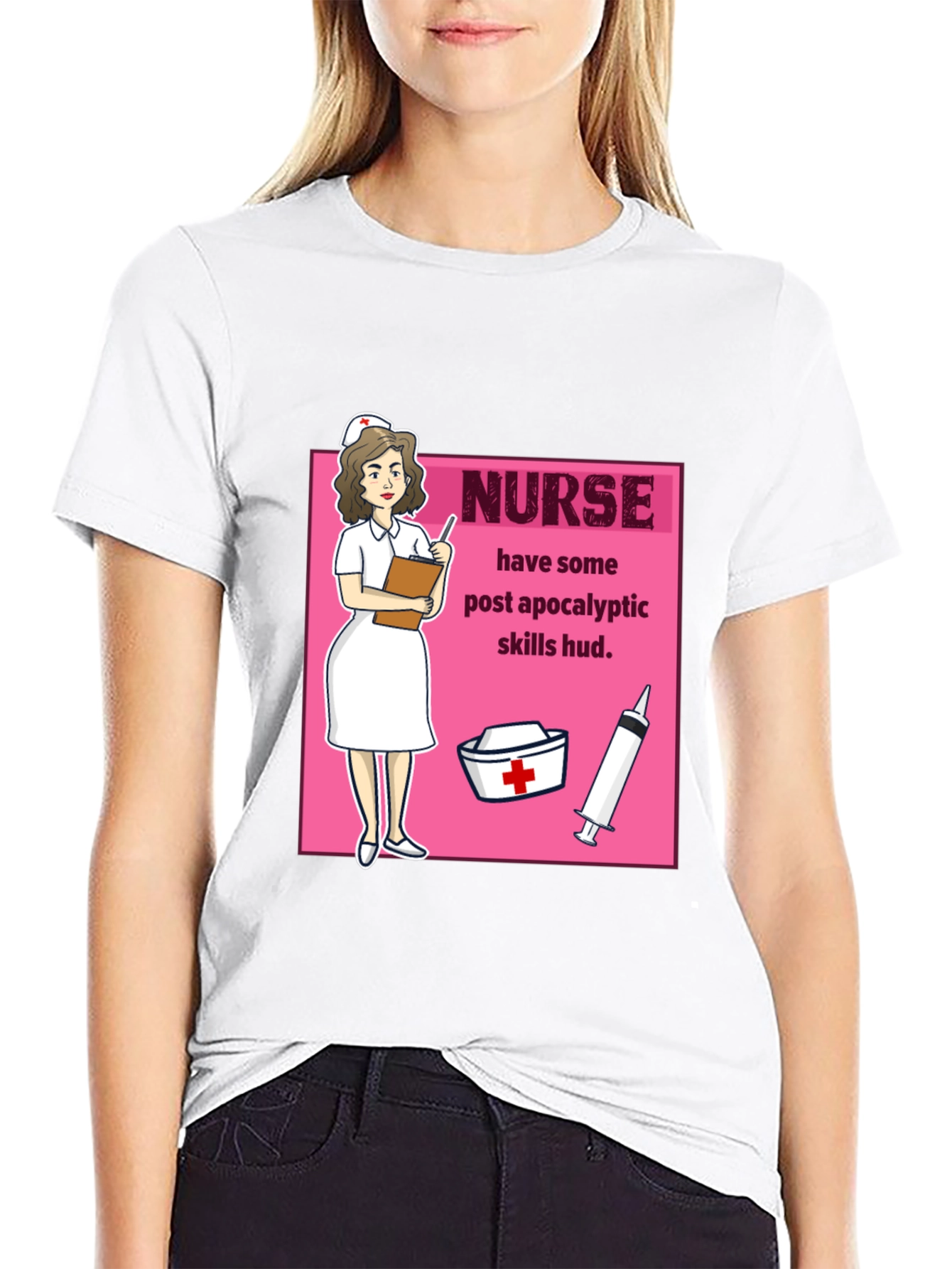 Nurse Post Apocalyptic Skills T-Shirt