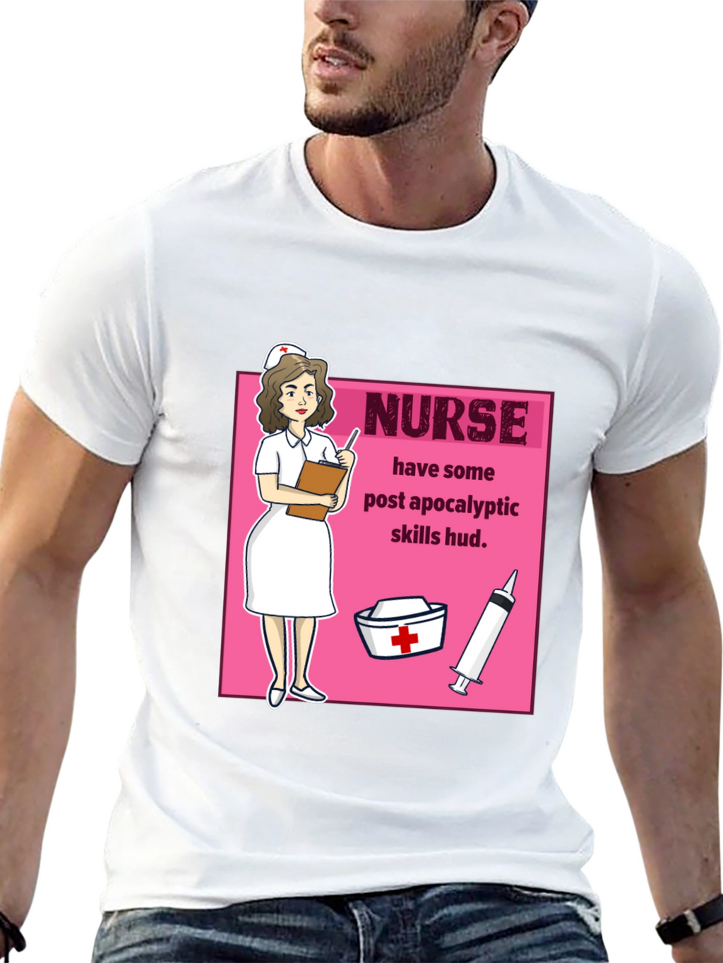 Nurse Post Apocalyptic Skills T-Shirt