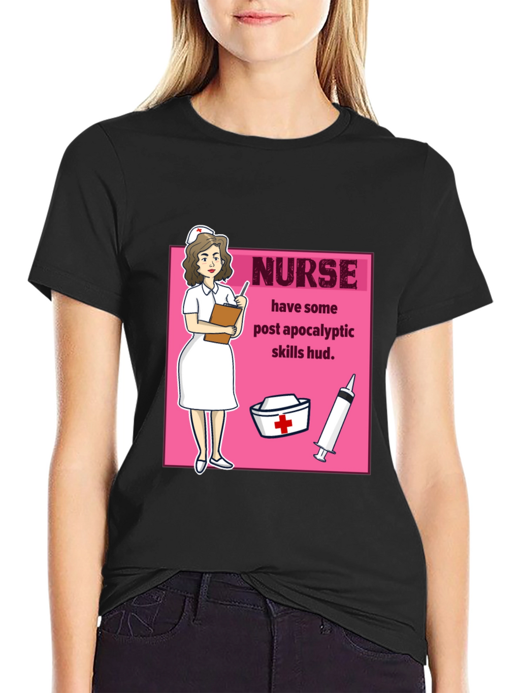 Nurse Post Apocalyptic Skills T-Shirt