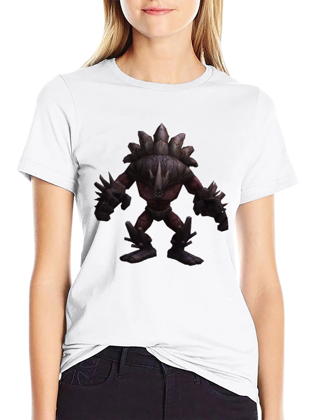 Monster Graphic Black T-Shirt