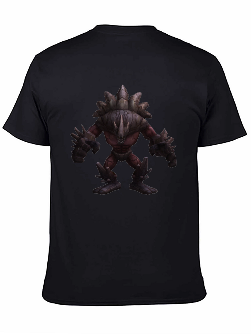 Monster Graphic Black T-Shirt
