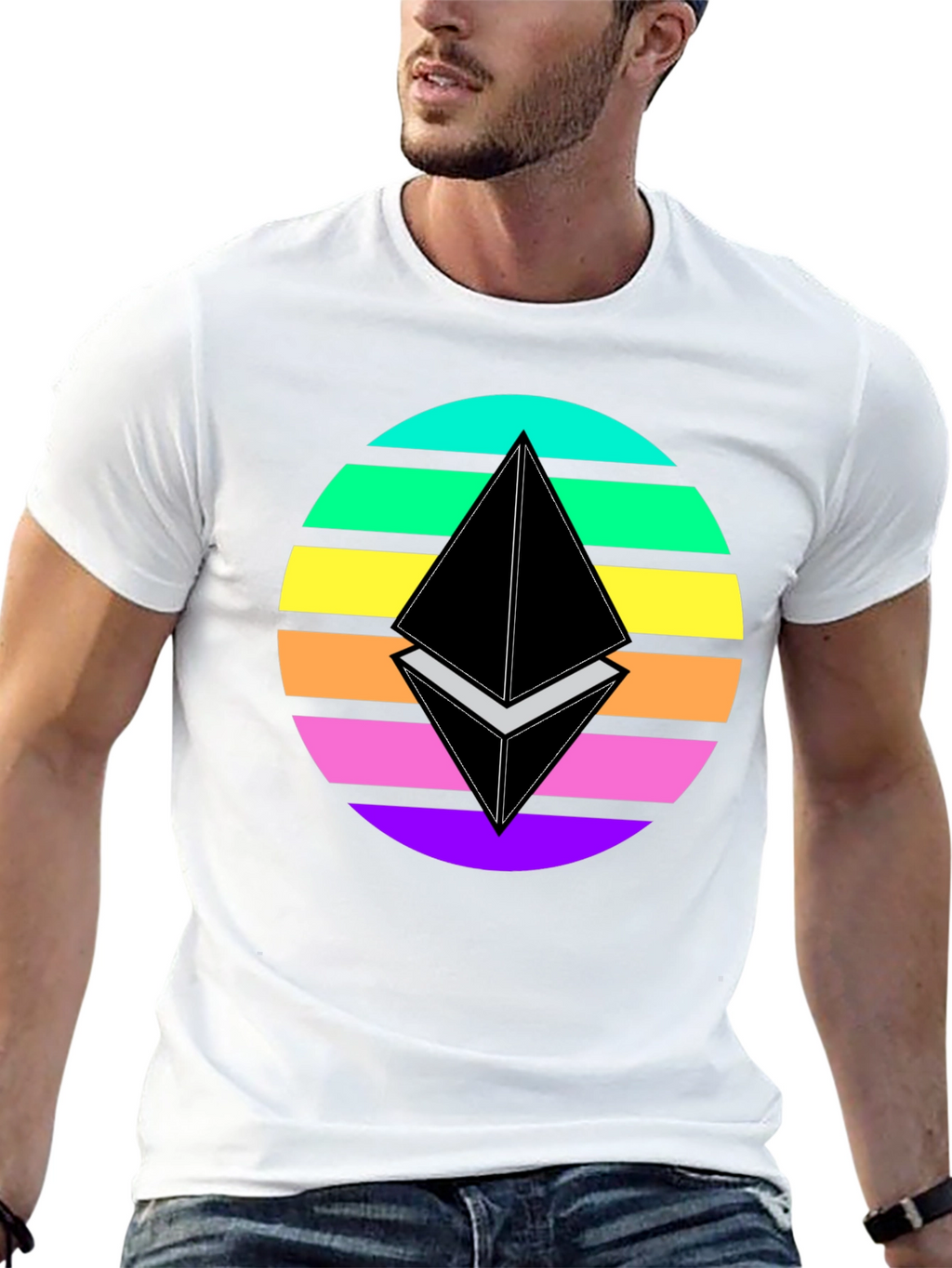 Ethereum Sunset T-Shirt - Crypto Style