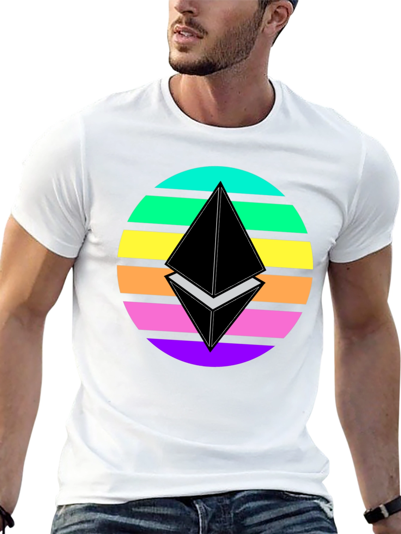 Ethereum Sunset T-Shirt - Crypto Style
