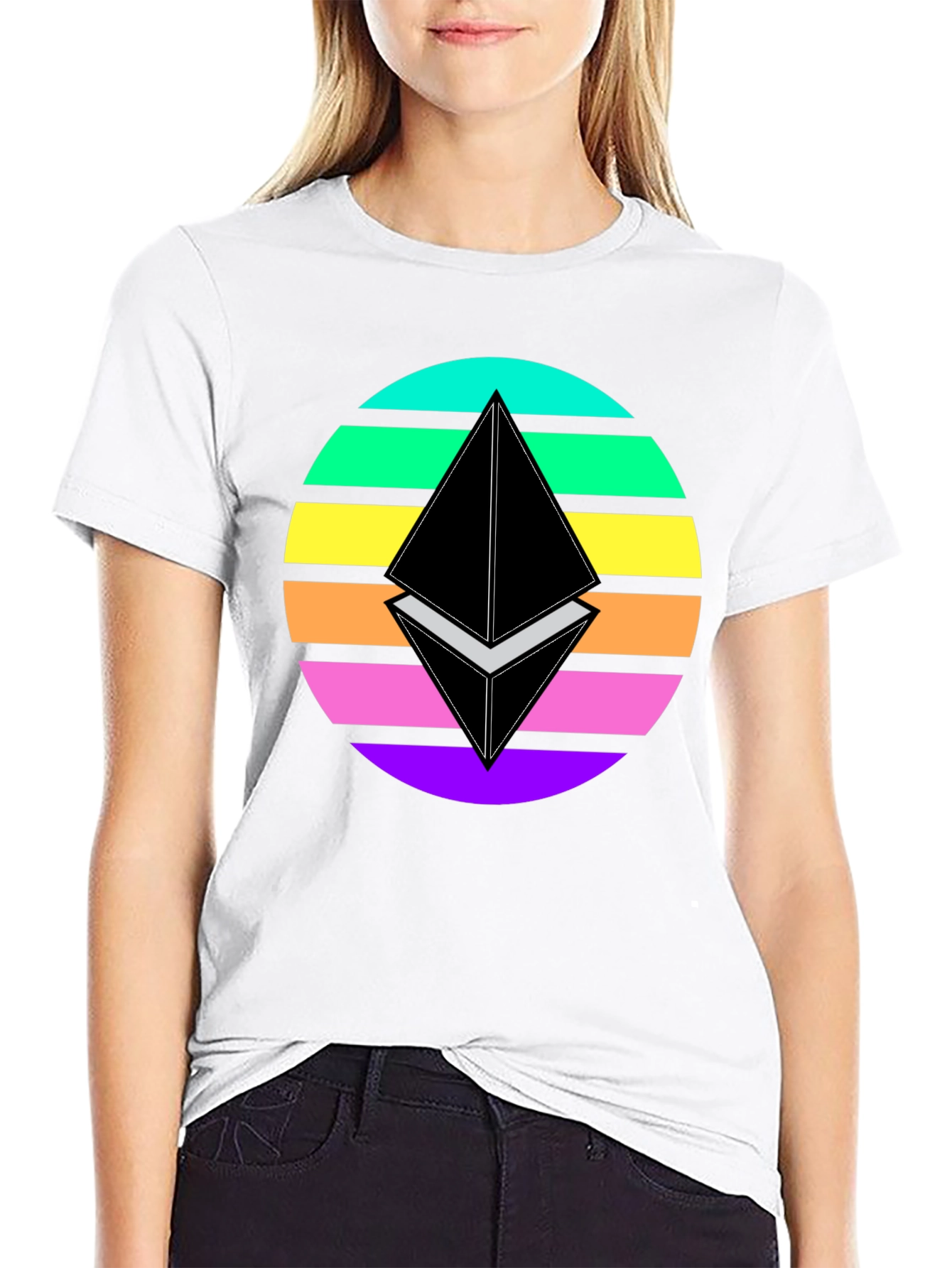 Ethereum Sunset T-Shirt - Crypto Style