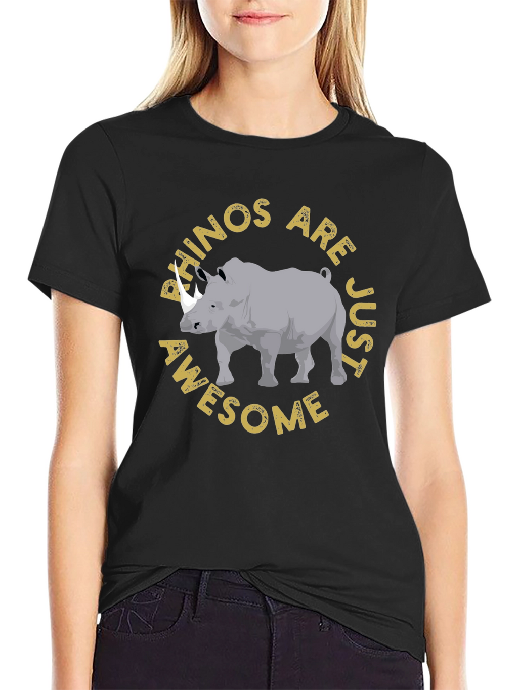 Rhinos Are Just Awesome Graphic T-Shirt