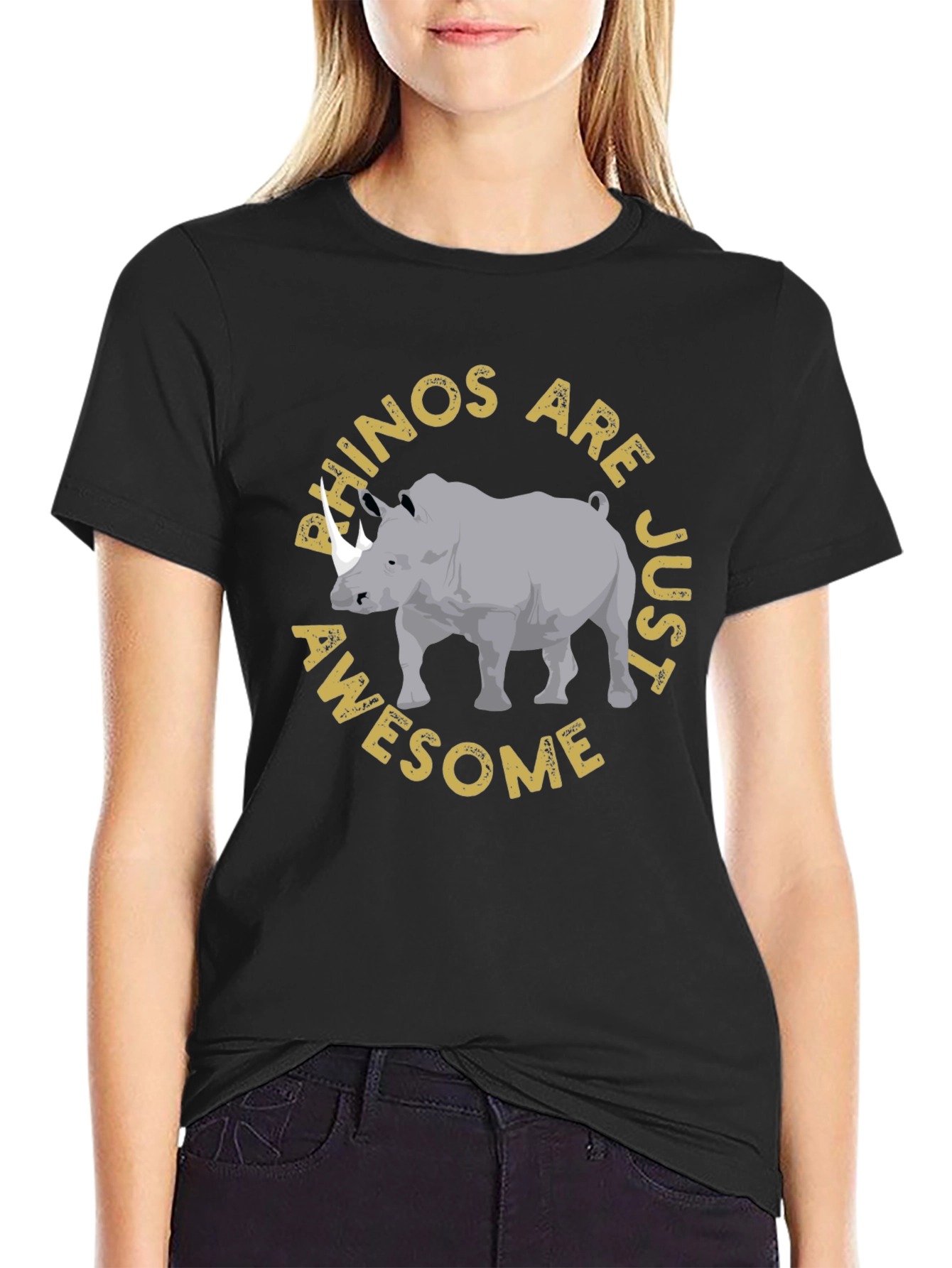 Rhinos Are Just Awesome Graphic T-Shirt