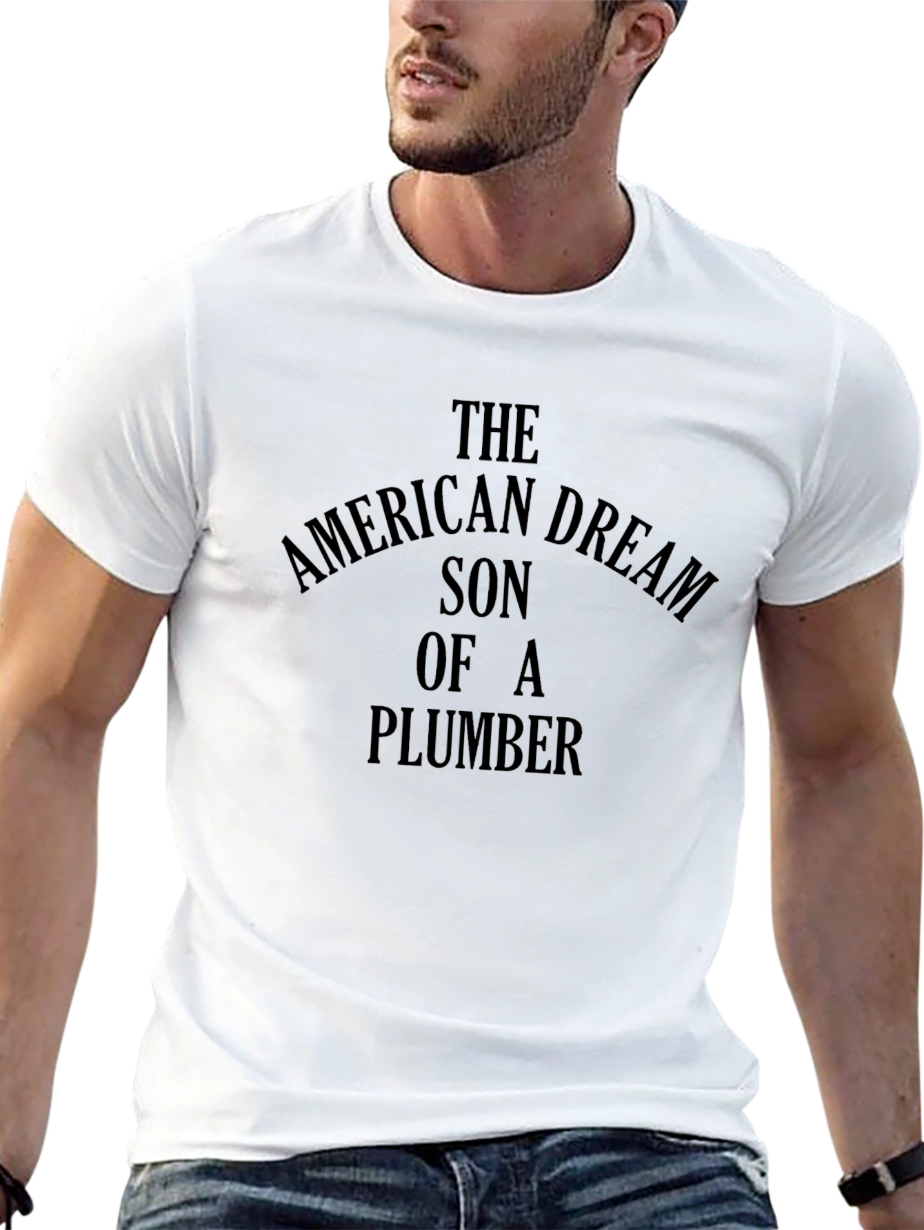 American Dream Son of a Plumber Graphic Tee