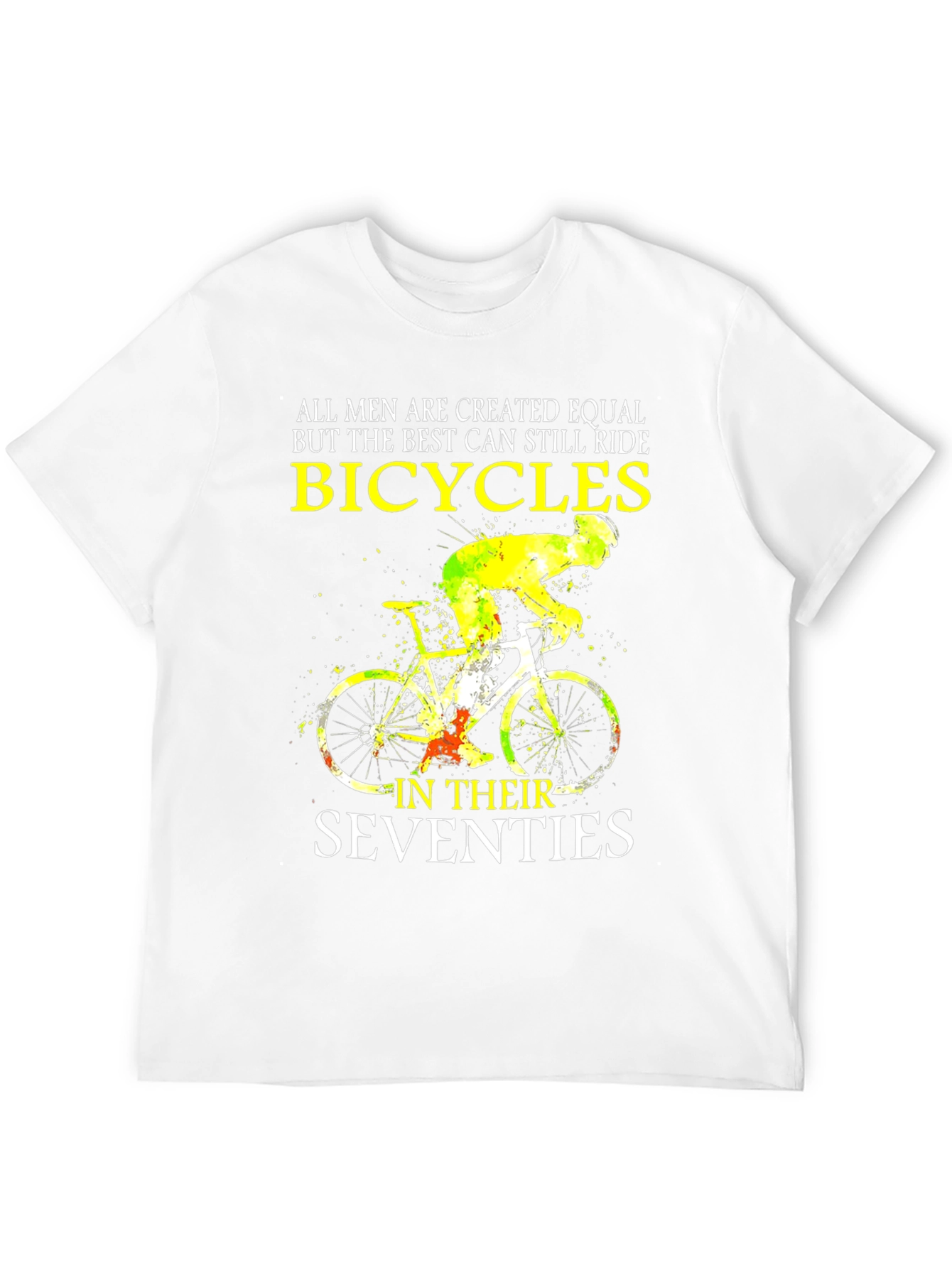 Bicycles in Seventies T-Shirt - Cycling Enthusiast Tee