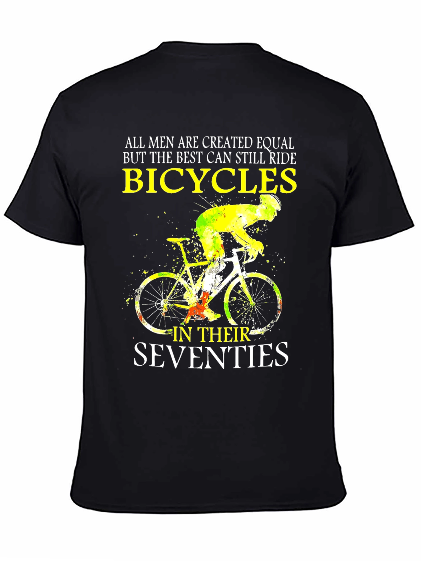Bicycles in Seventies T-Shirt - Cycling Enthusiast Tee