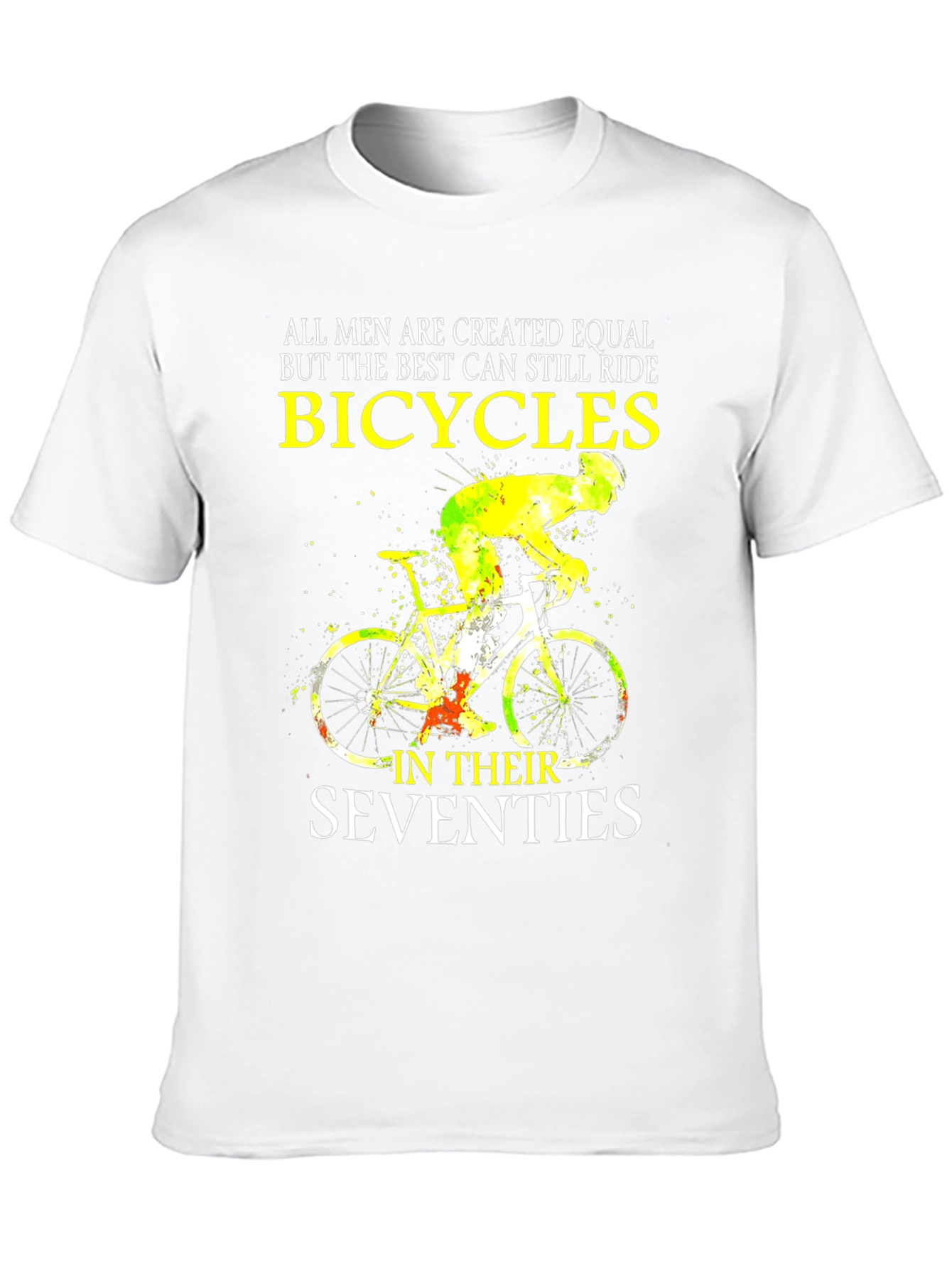 Bicycles in Seventies T-Shirt - Cycling Enthusiast Tee