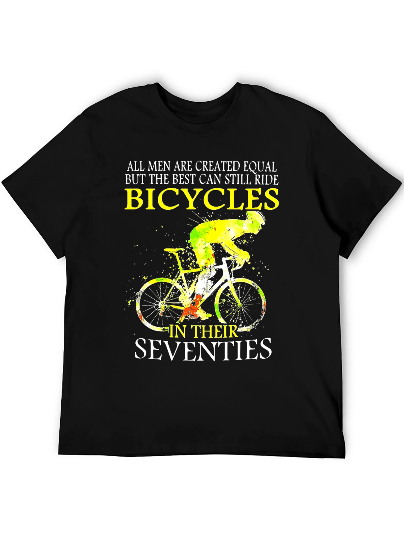 Bicycles in Seventies T-Shirt - Cycling Enthusiast Tee