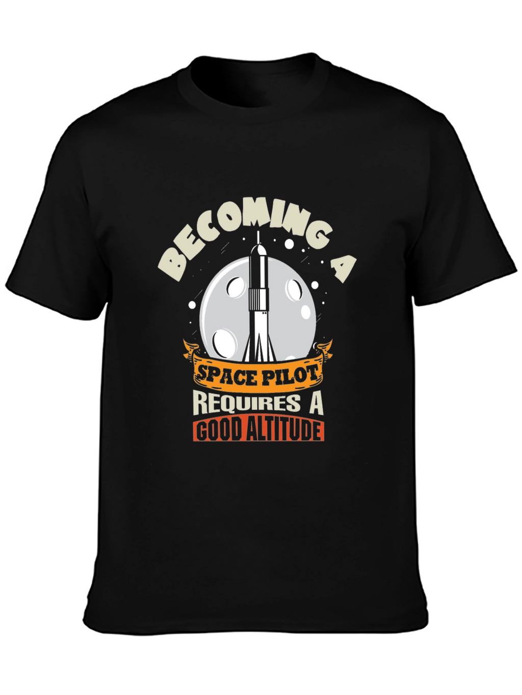 Space Pilot Altitude T-Shirt