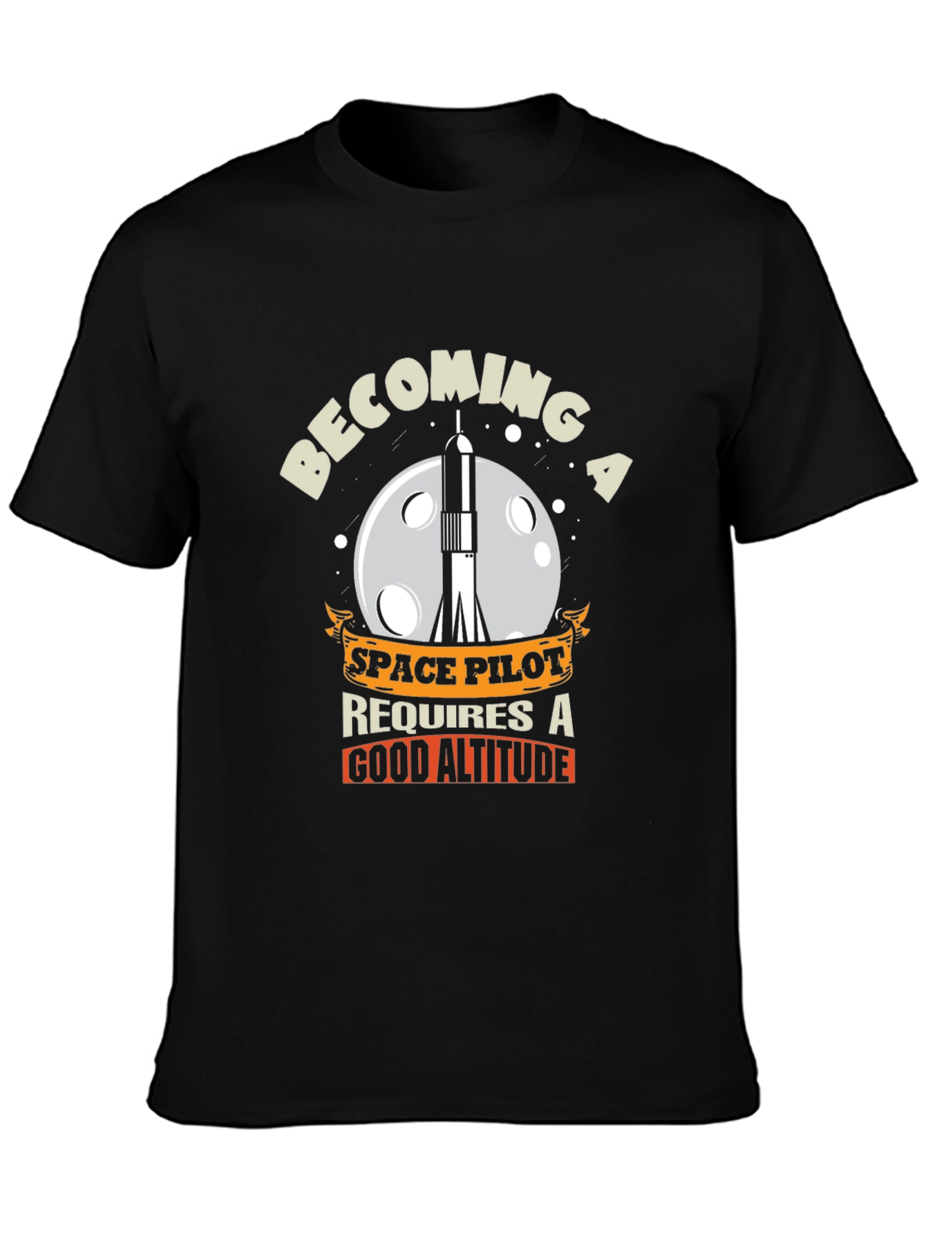 Space Pilot Altitude T-Shirt