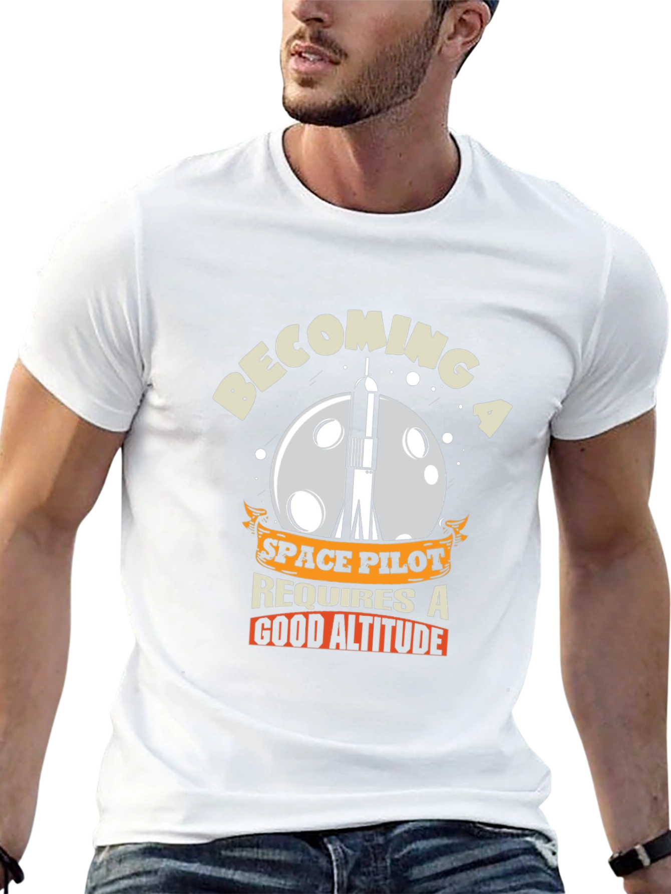Space Pilot Altitude T-Shirt