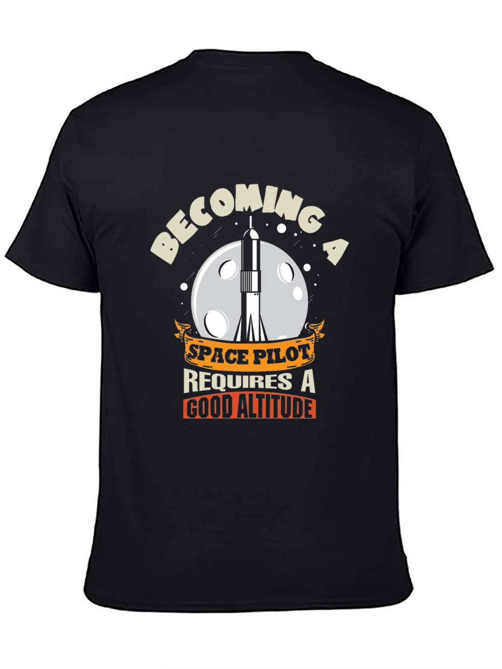 Space Pilot Altitude T-Shirt