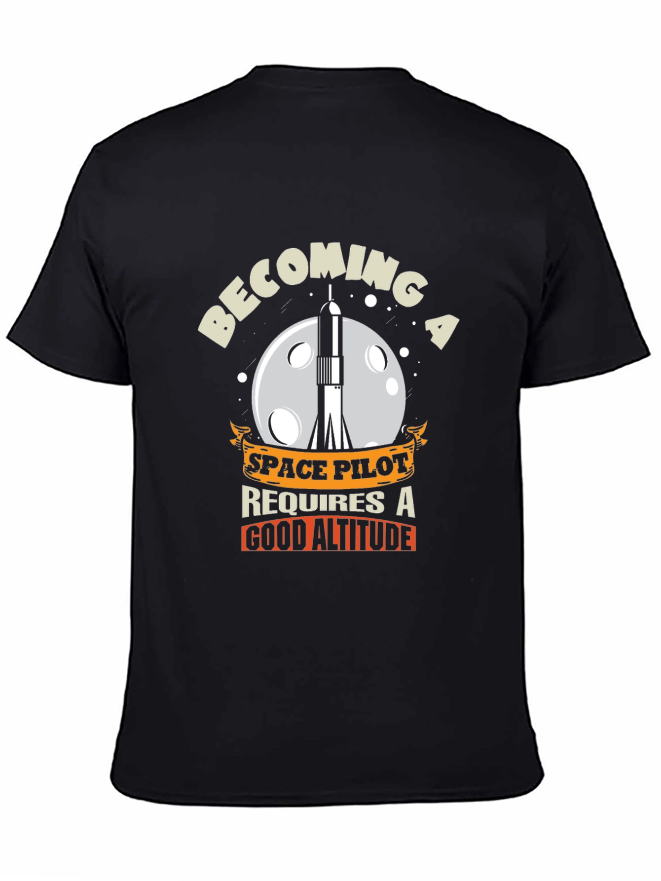 Space Pilot Altitude T-Shirt