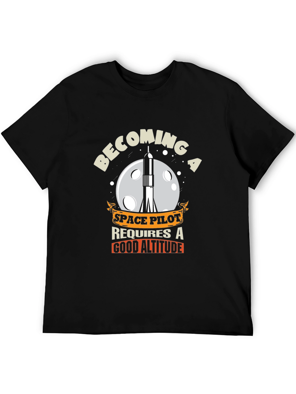 Space Pilot Altitude T-Shirt