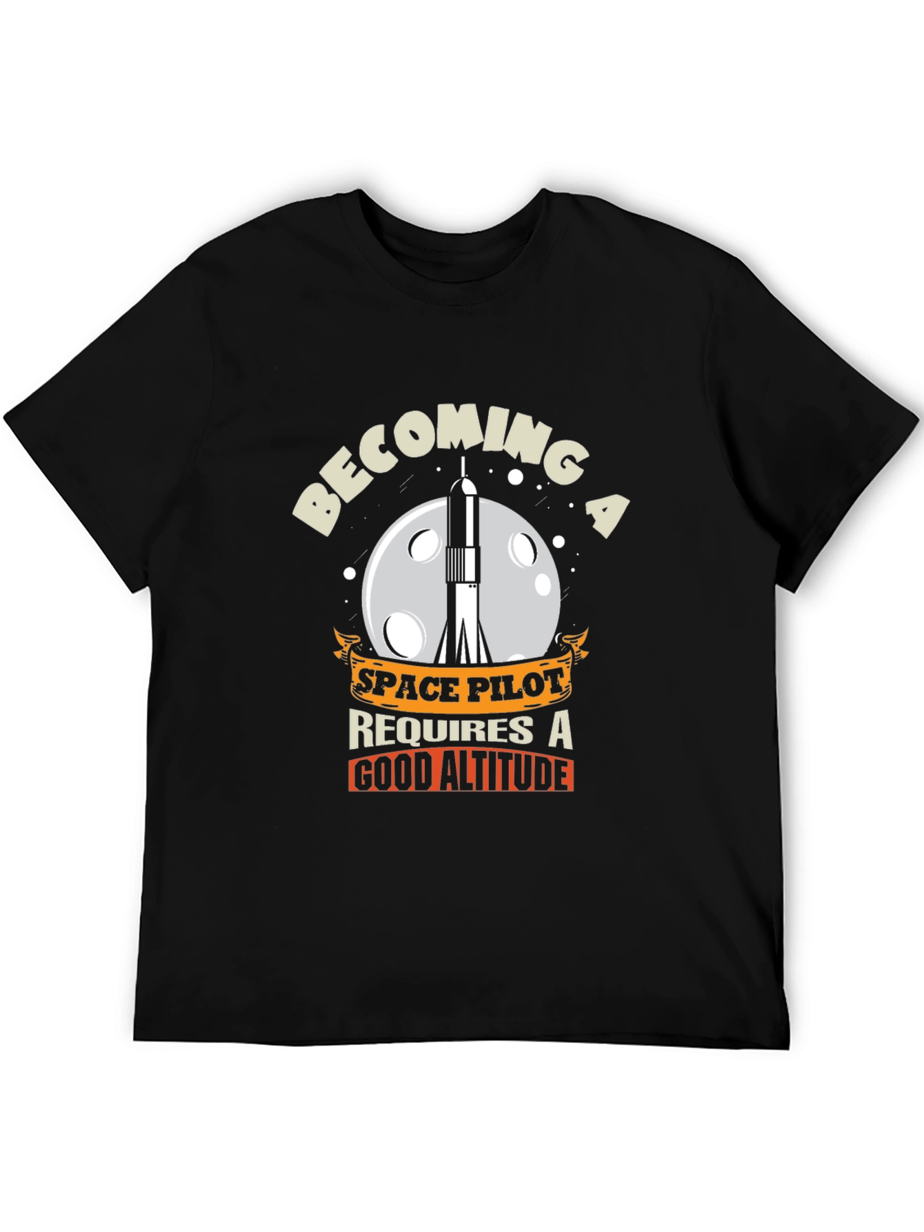 Space Pilot Altitude T-Shirt