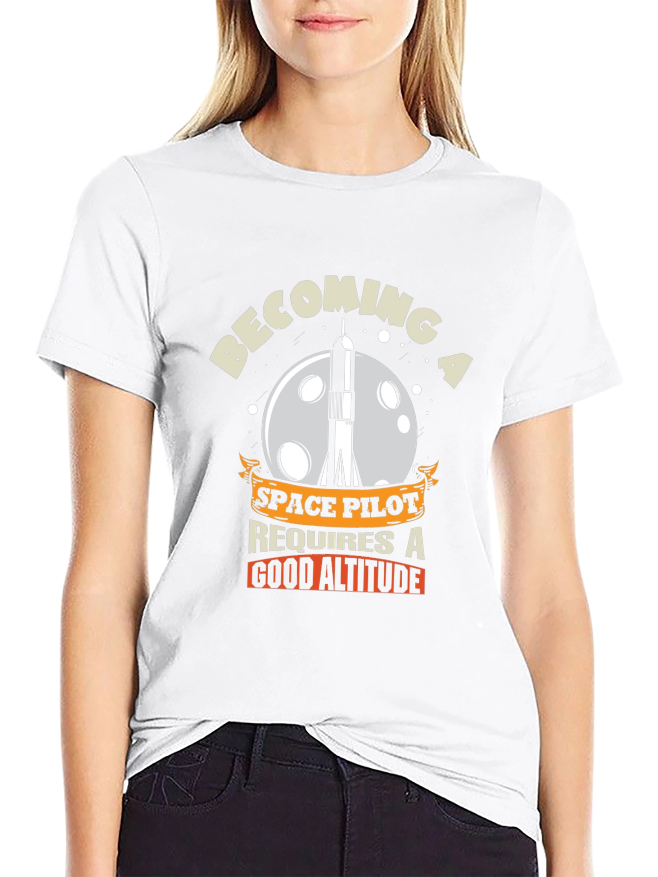 Space Pilot Altitude T-Shirt