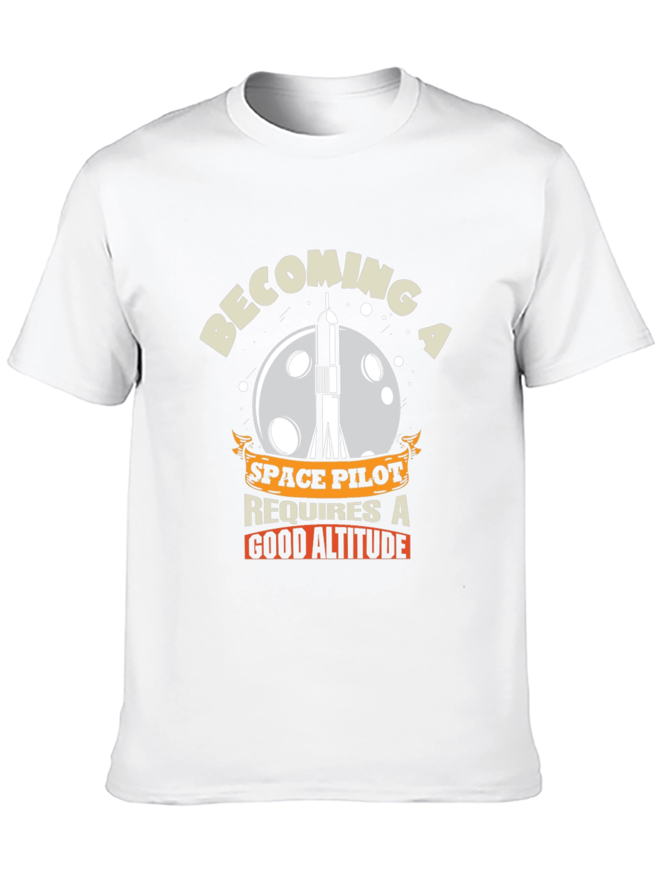 Space Pilot Altitude T-Shirt