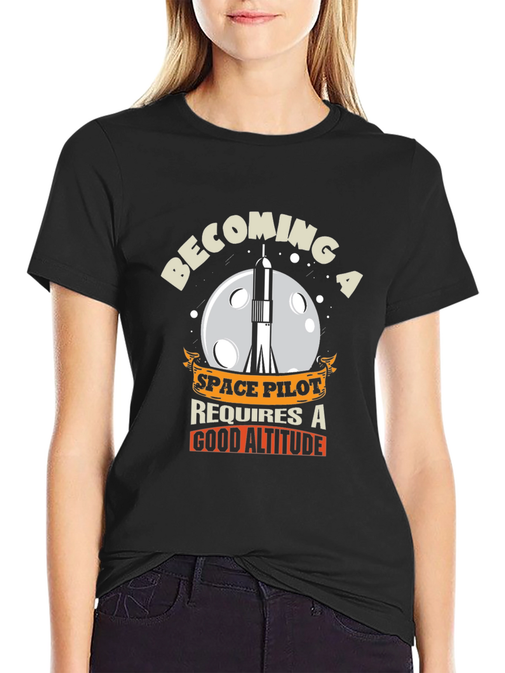 Space Pilot Altitude T-Shirt