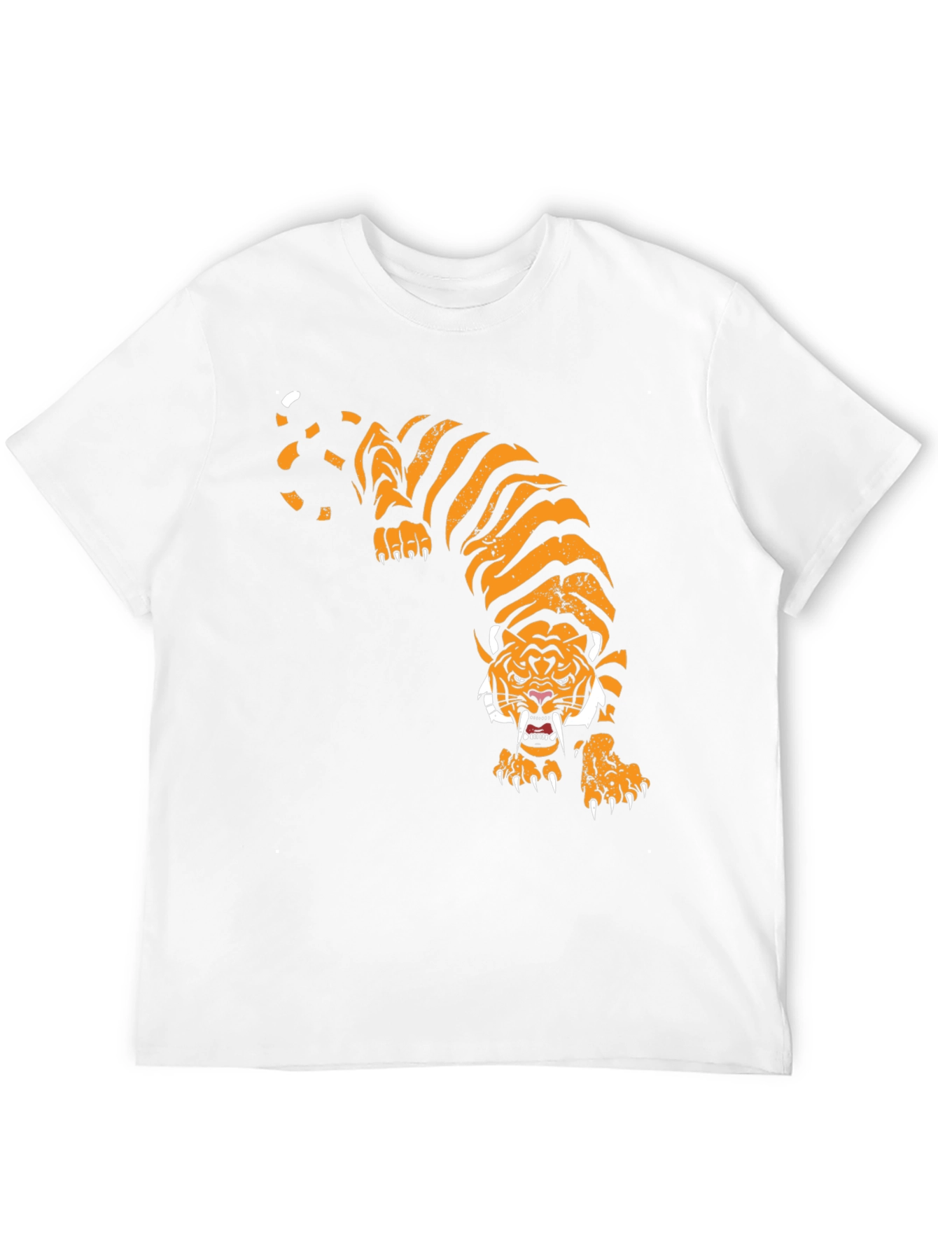 Tiger Graphic Black T-Shirt