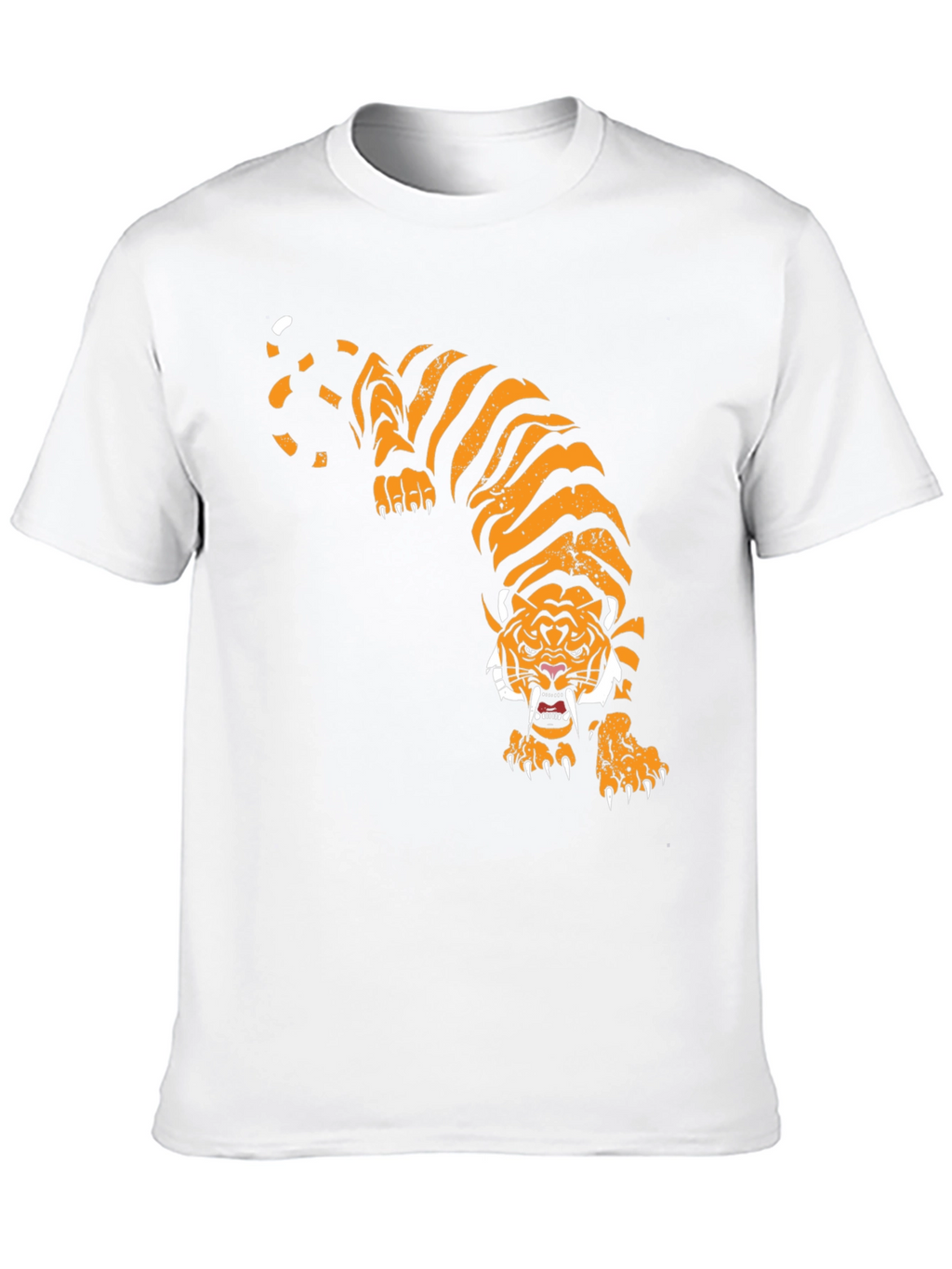 Tiger Graphic Black T-Shirt