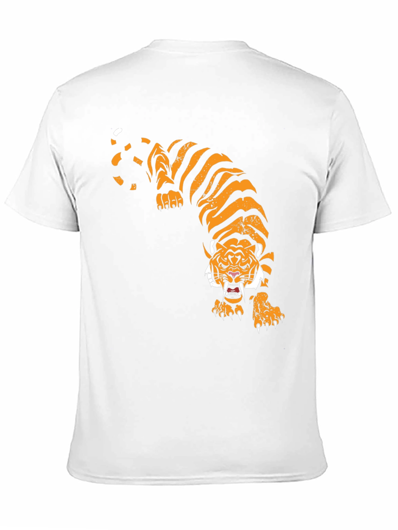 Tiger Graphic Black T-Shirt