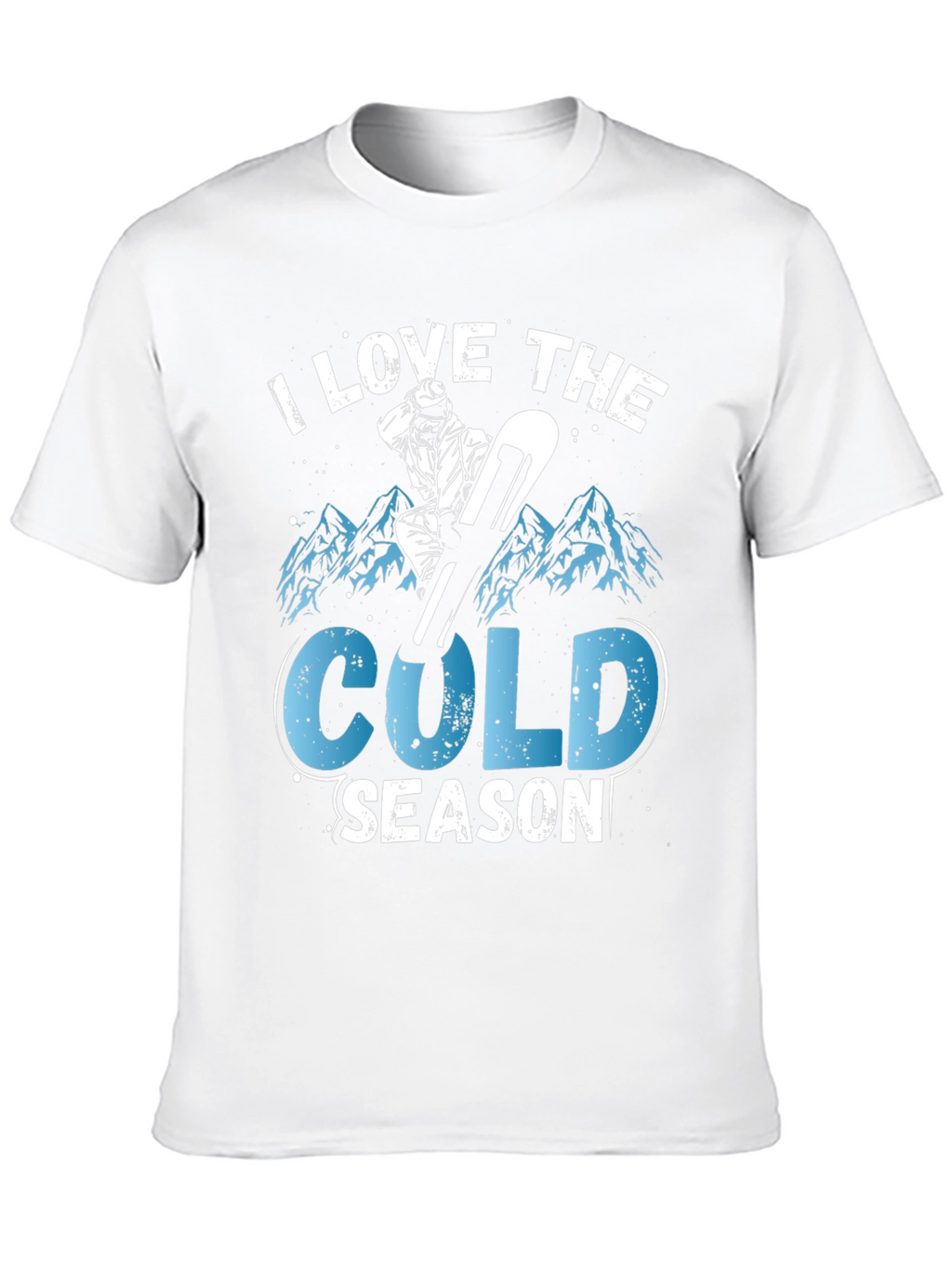 I Love The Cold Season Graphic Tee