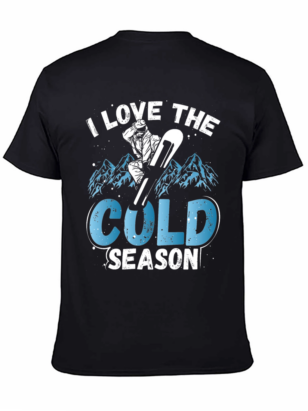 I Love The Cold Season Graphic Tee