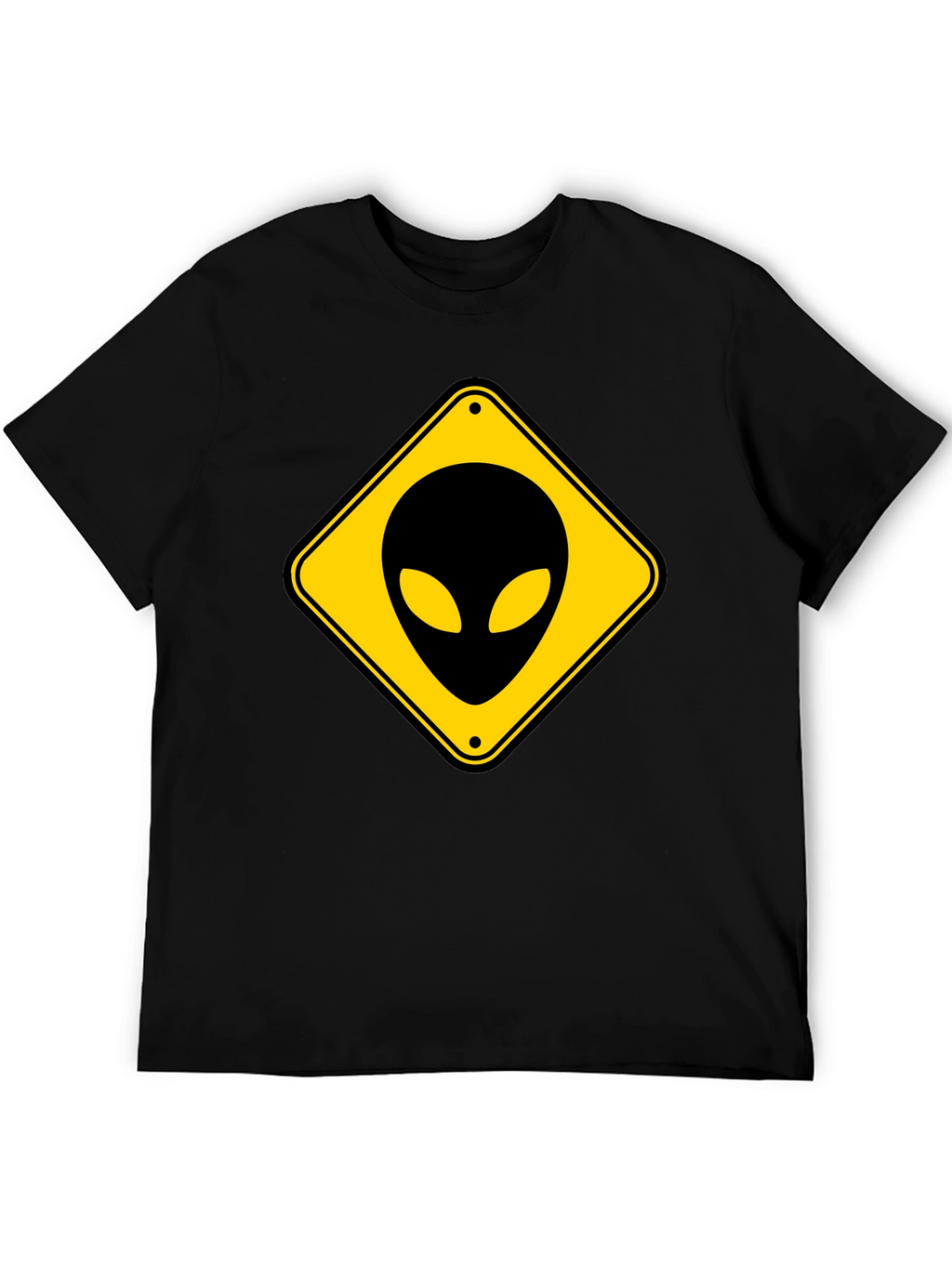 Alien Crossing Graphic T-Shirt
