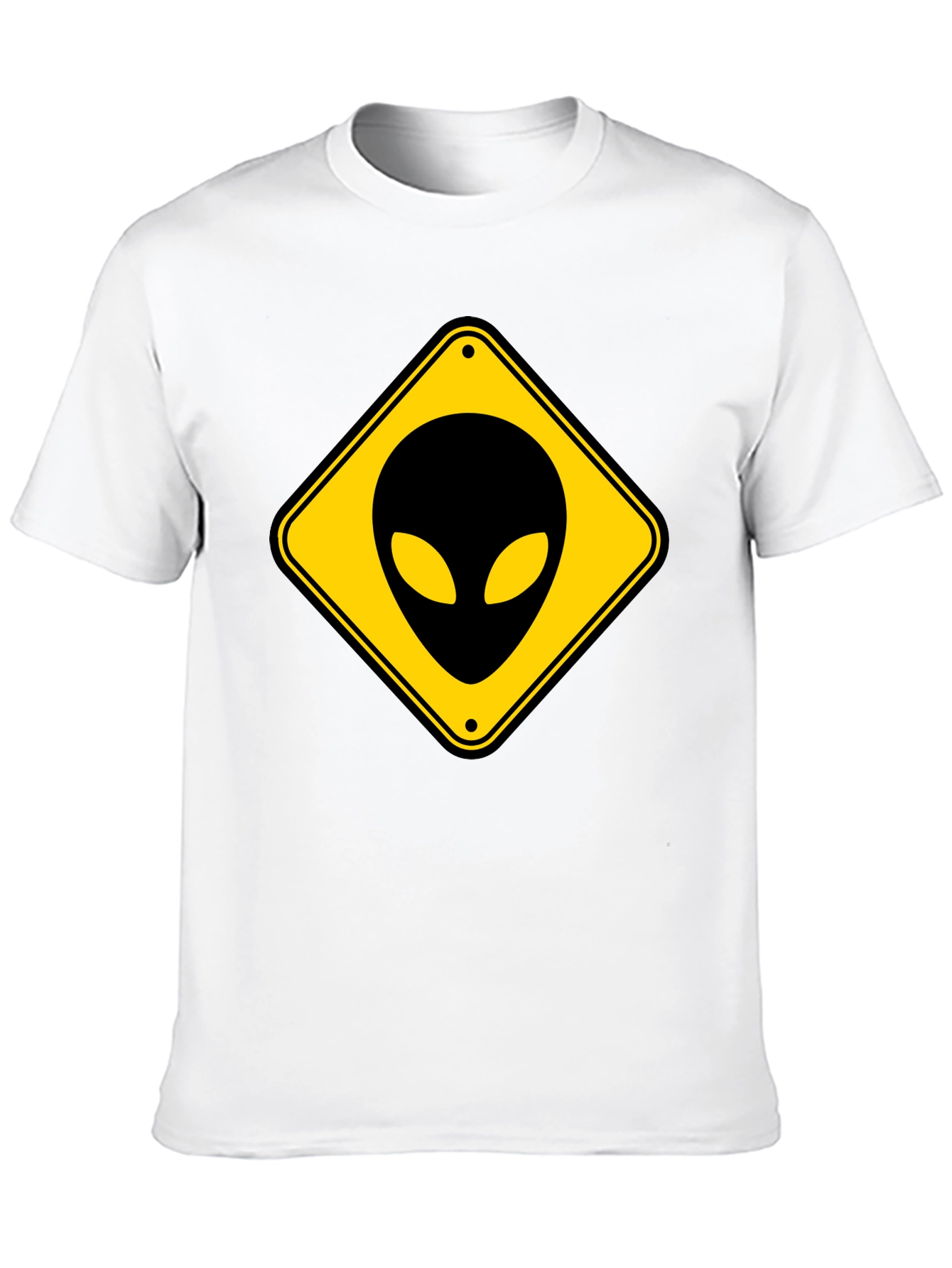 Alien Crossing Graphic T-Shirt