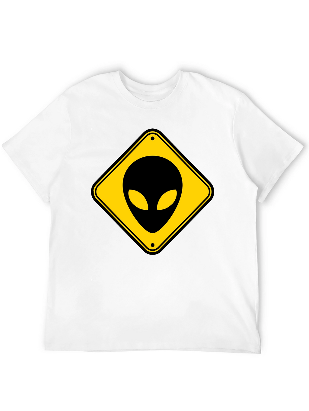 Alien Crossing Graphic T-Shirt