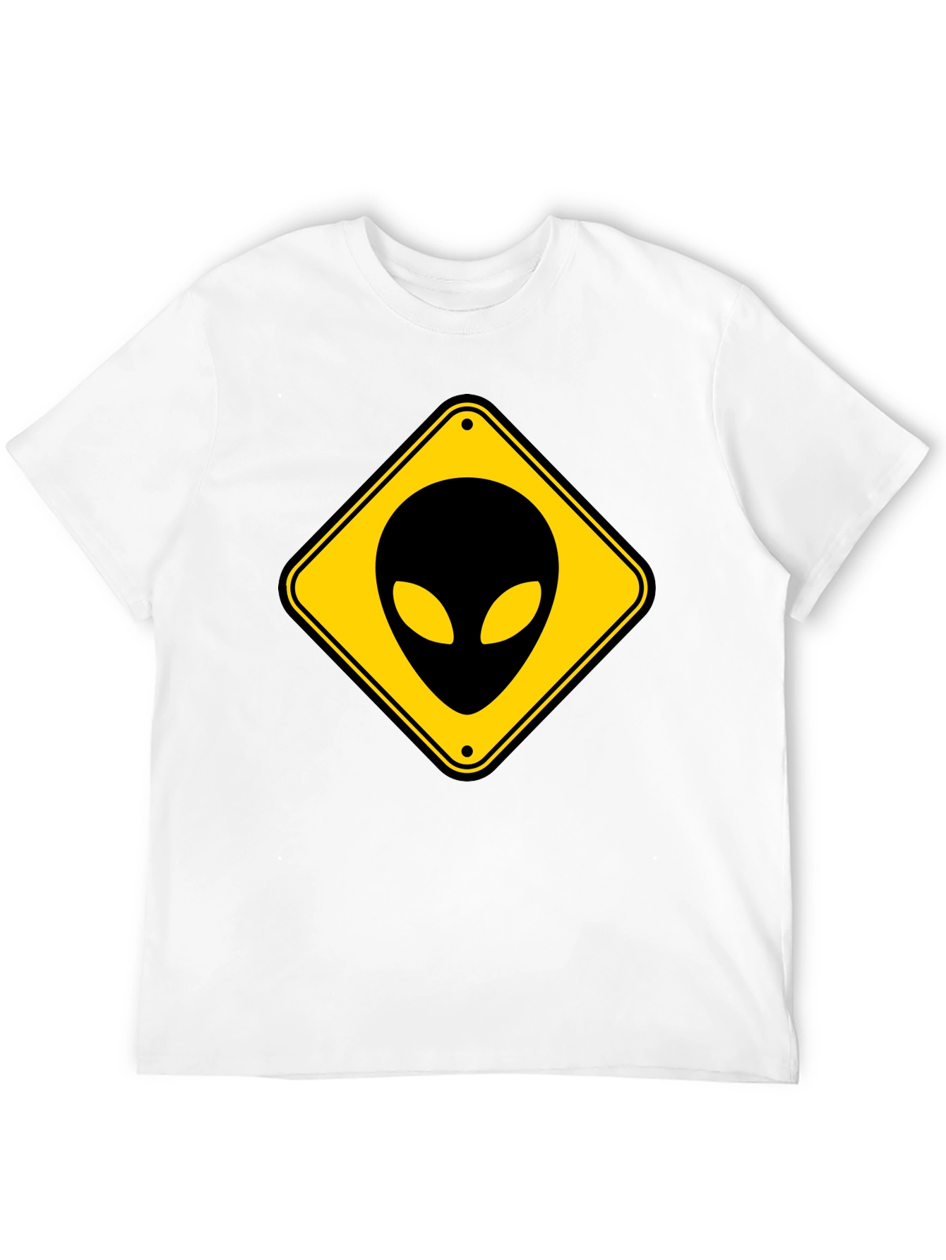 Alien Crossing Graphic T-Shirt