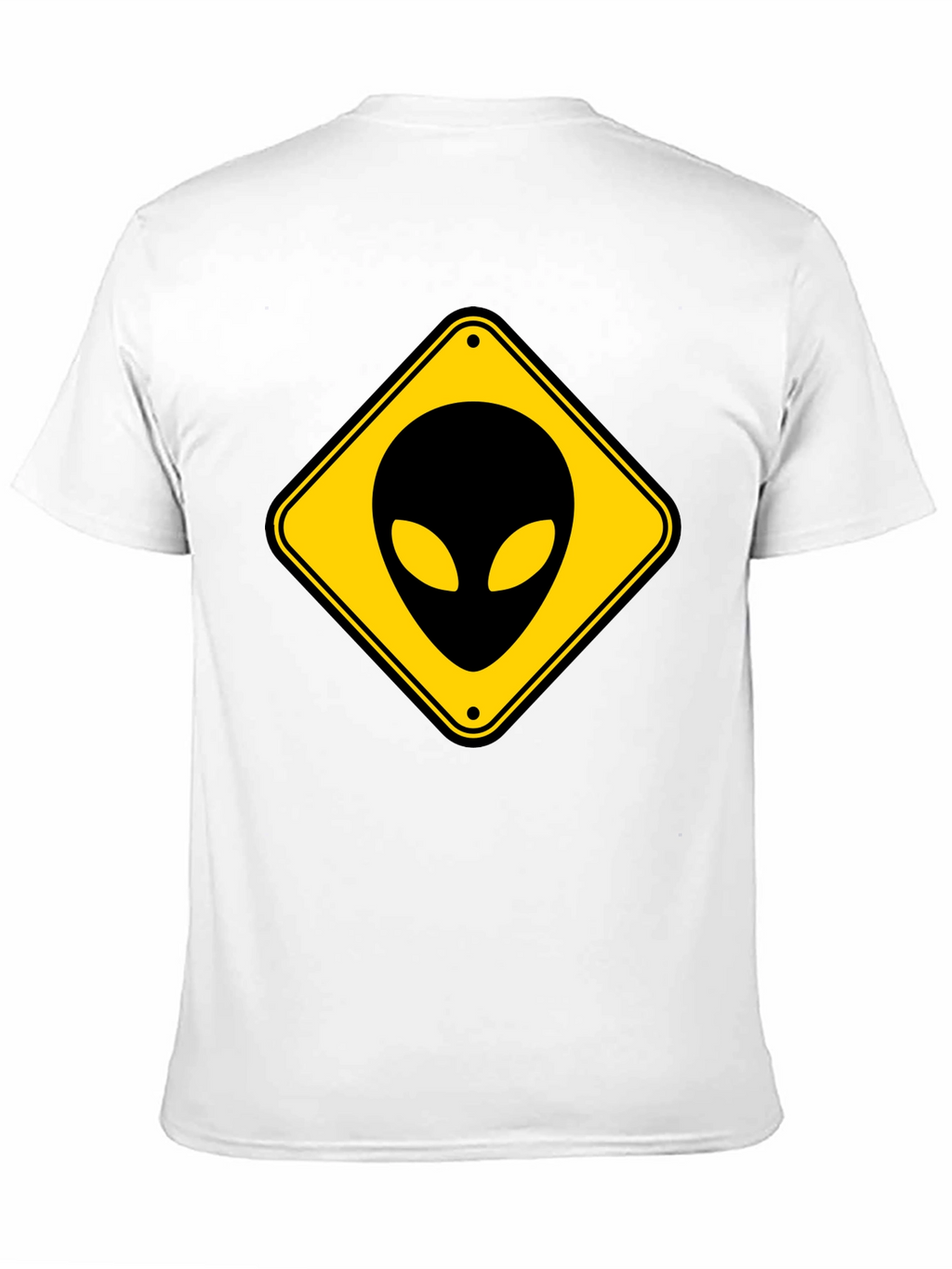 Alien Crossing Graphic T-Shirt